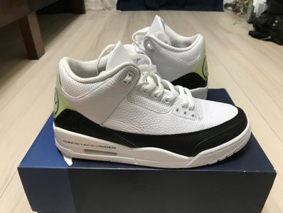 Fragment × Nike Air Jordan 3 "White/Black"
