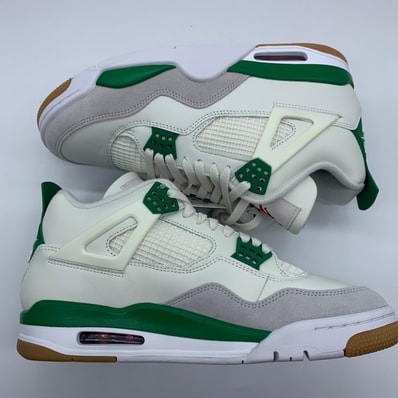 Nike SB × Air Jordan 4 Retro SP "Pine Green"