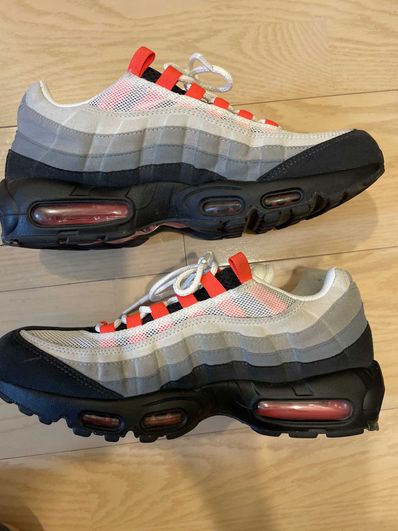 Nike Air Max 95 "White/Solar Red"