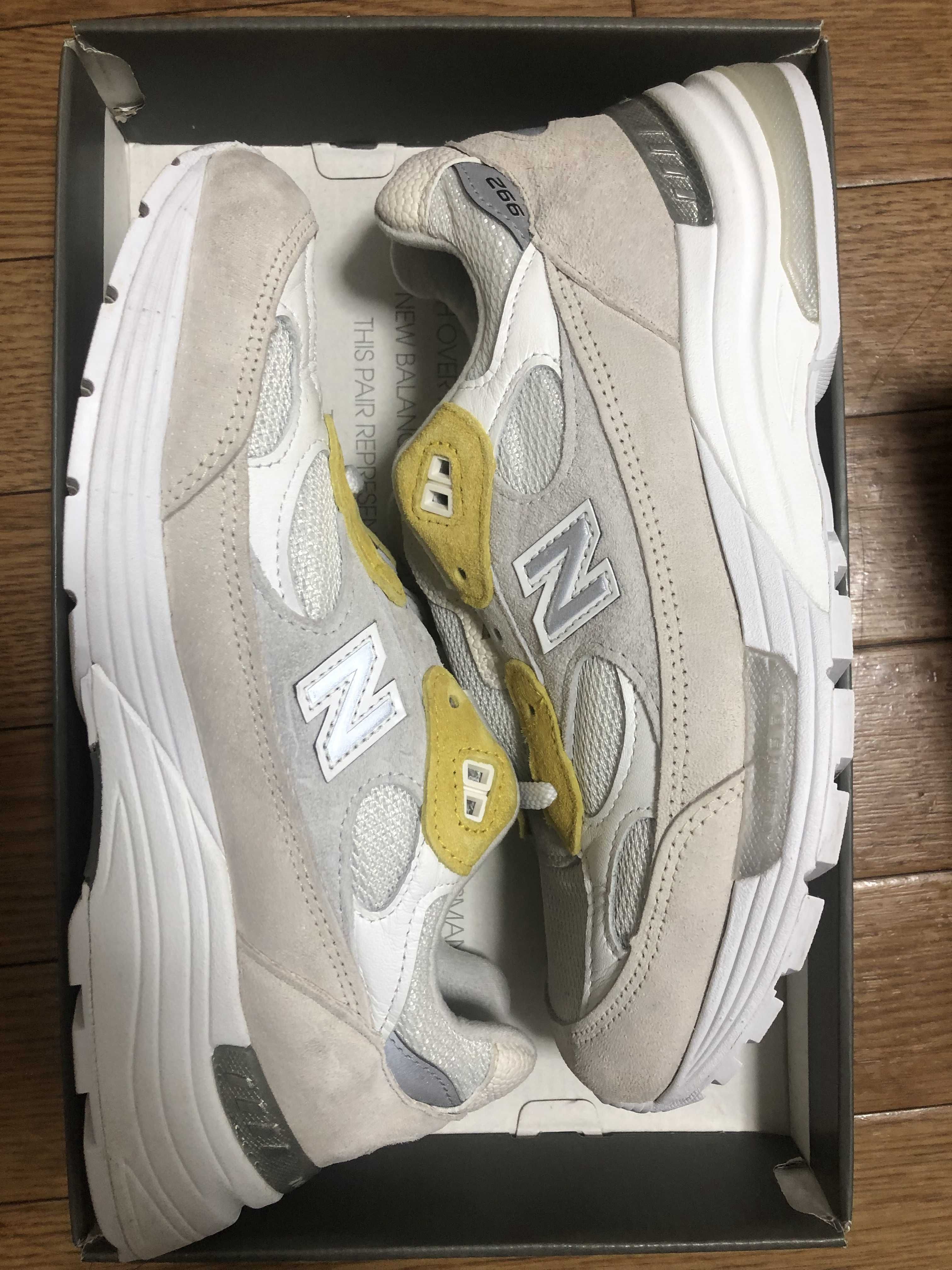 Paperboy × New Balance 992 "Fried Egg"