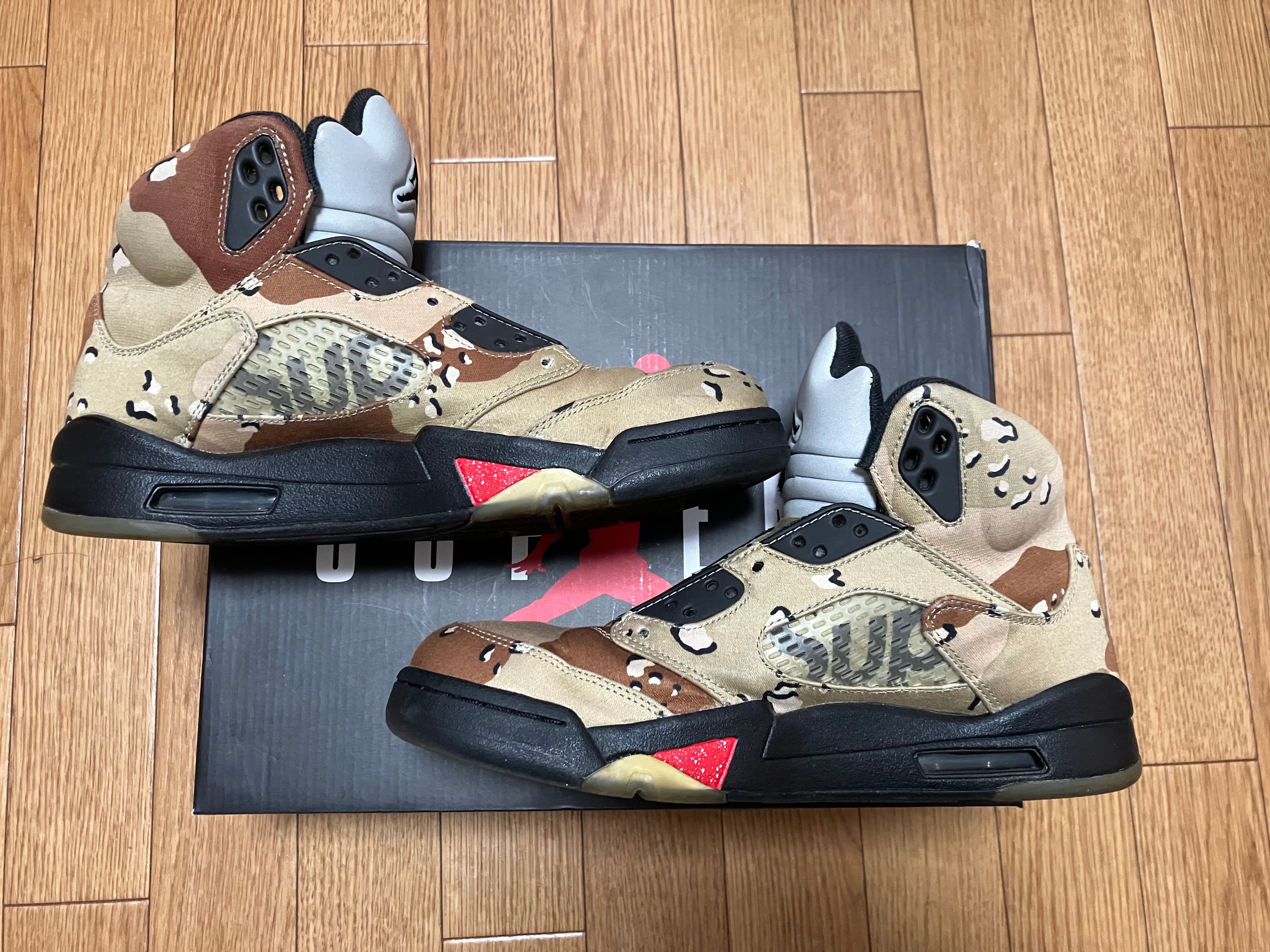 Supreme × Nike Air Jordan 5 Retro "Desert Camo"