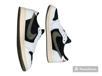 Travis Scott × Nike Women's Air Jordan 1 Low OG "Medium Olive"