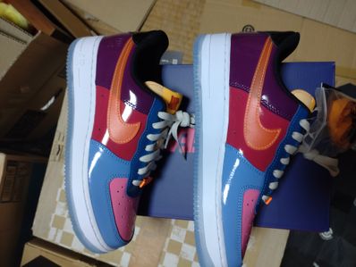 UNDEFEATED × Nike Air Force 1 Low SP "Total Orange"