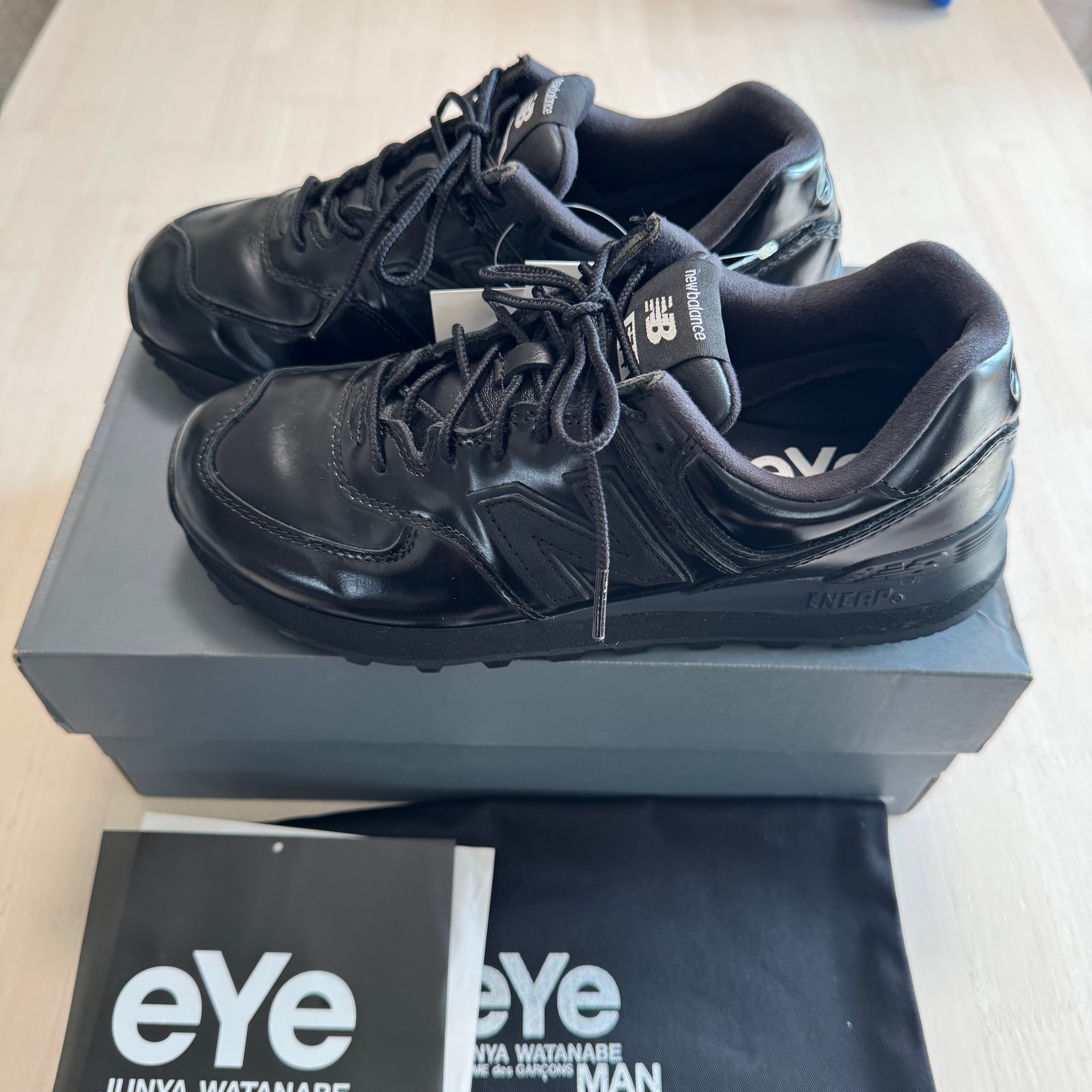 アイ ジュンヤワタナベ マン × ニューバランス 574 "ブラック"