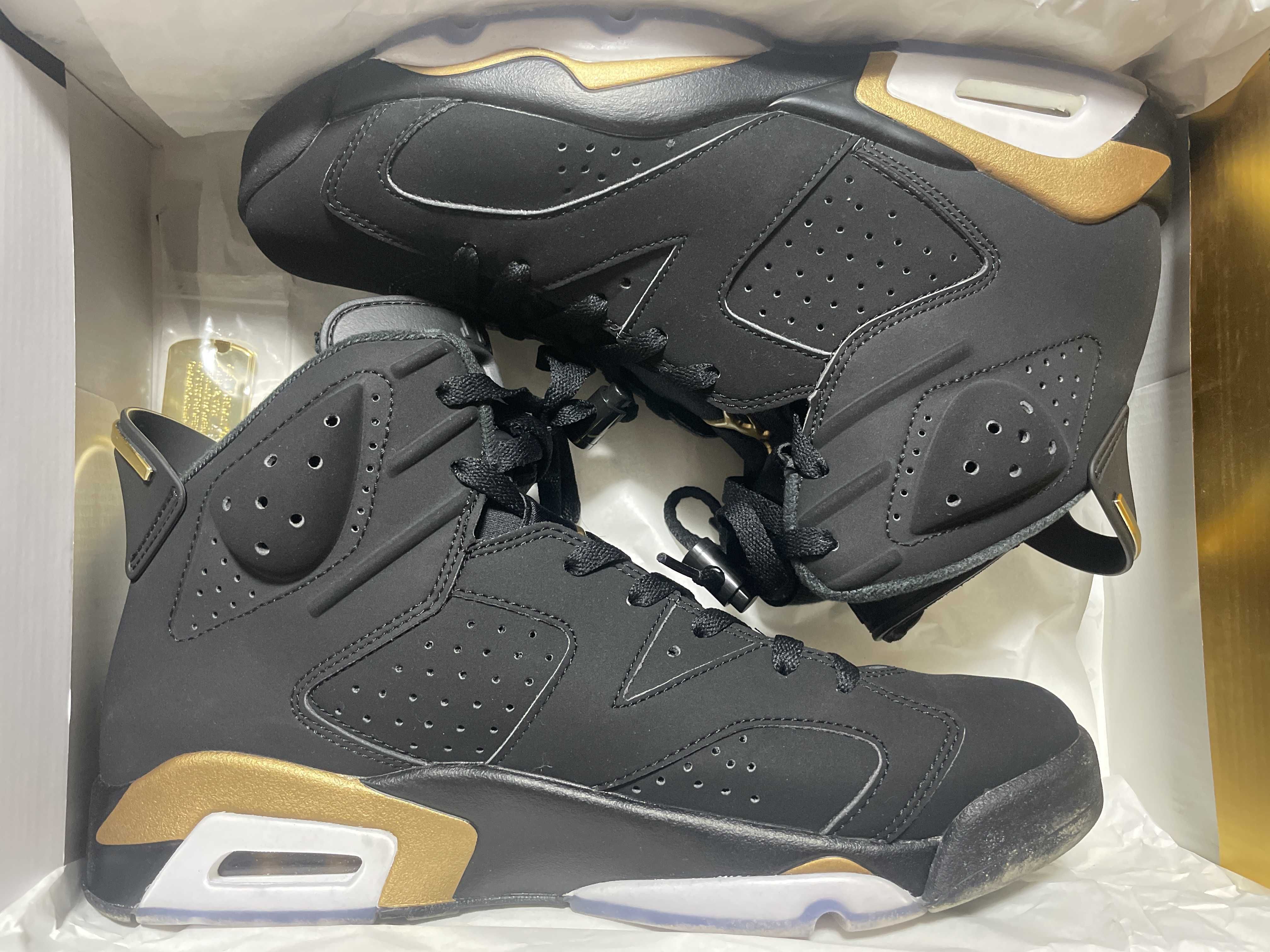 Nike Air Jordan 6 DMP "Black/Metallic Gold" (2020)