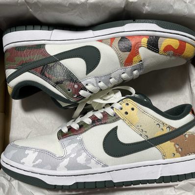 Nike Dunk Low "Sail Multi Camo"