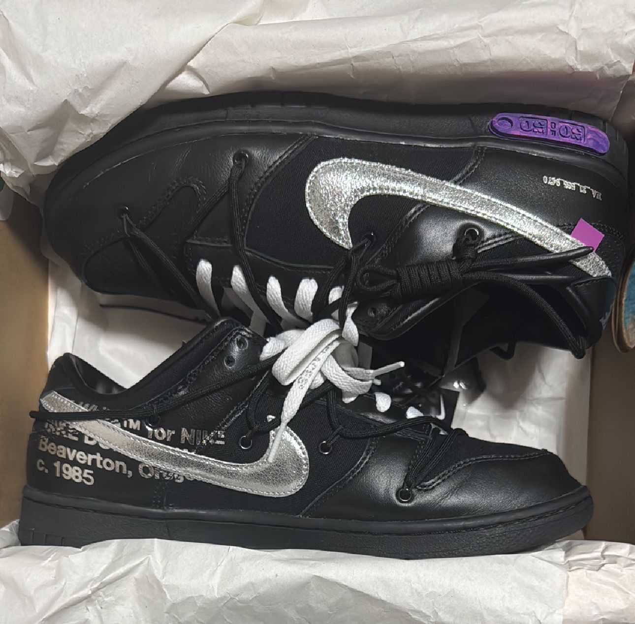 Off-White × Nike Dunk Low 1 of 50 "Lot.50"