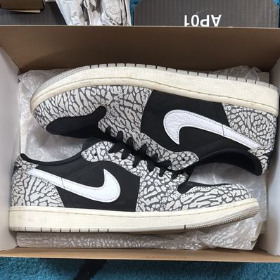 Nike Air Jordan 1 Retro Low OG "Black Cement"