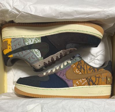 Travis Scott × Nike Air Force 1 Low Cactus Jack "Multi Color"