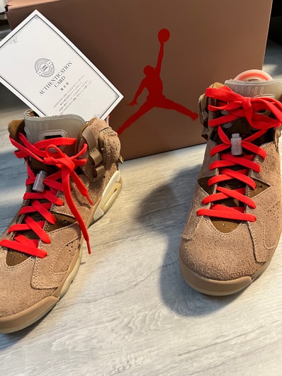 Travis Scott × Nike Air Jordan 6 "British Khaki"