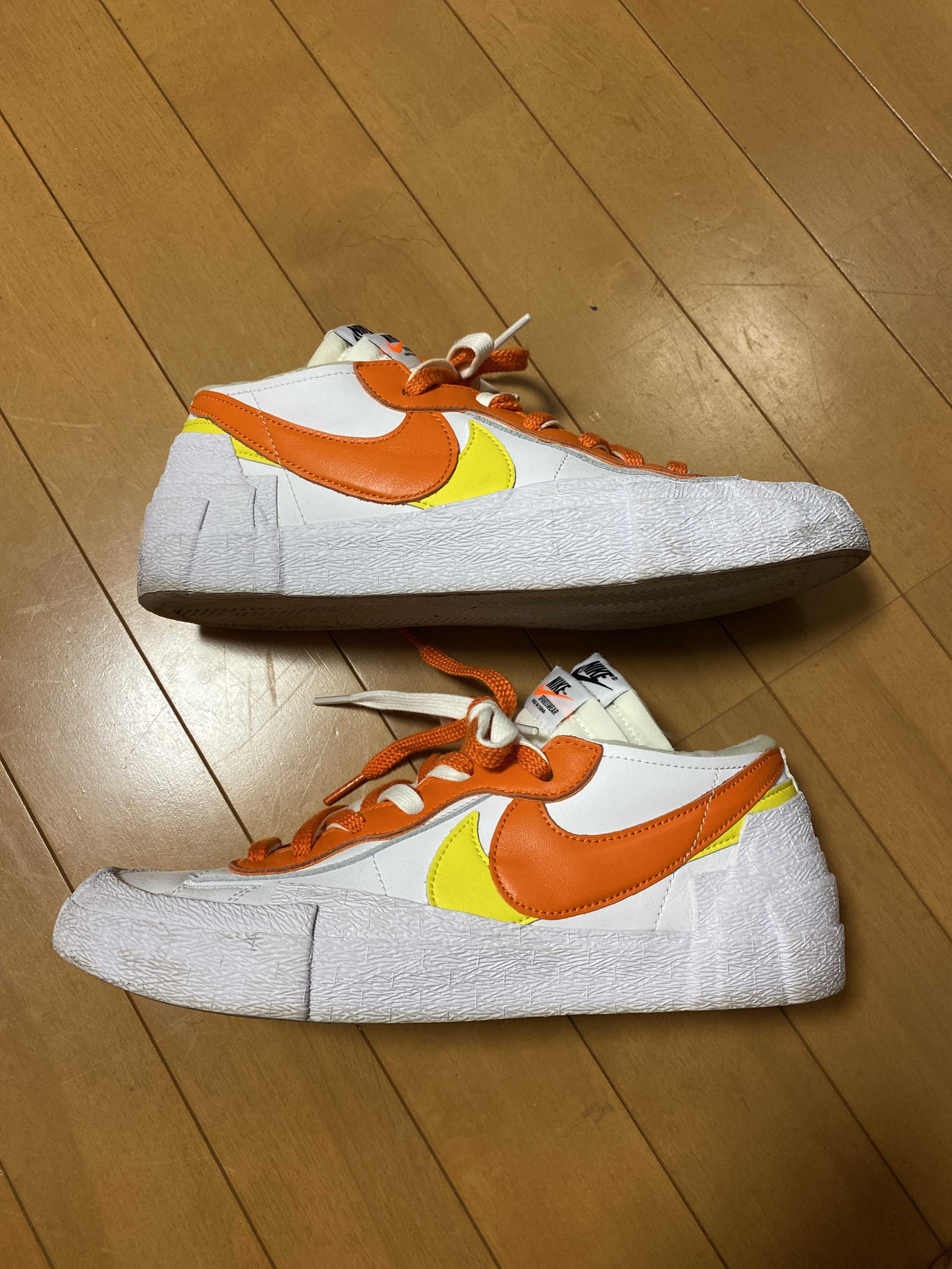SACAI × NIKE BLAZER LOW "MAGMA ORANGE"