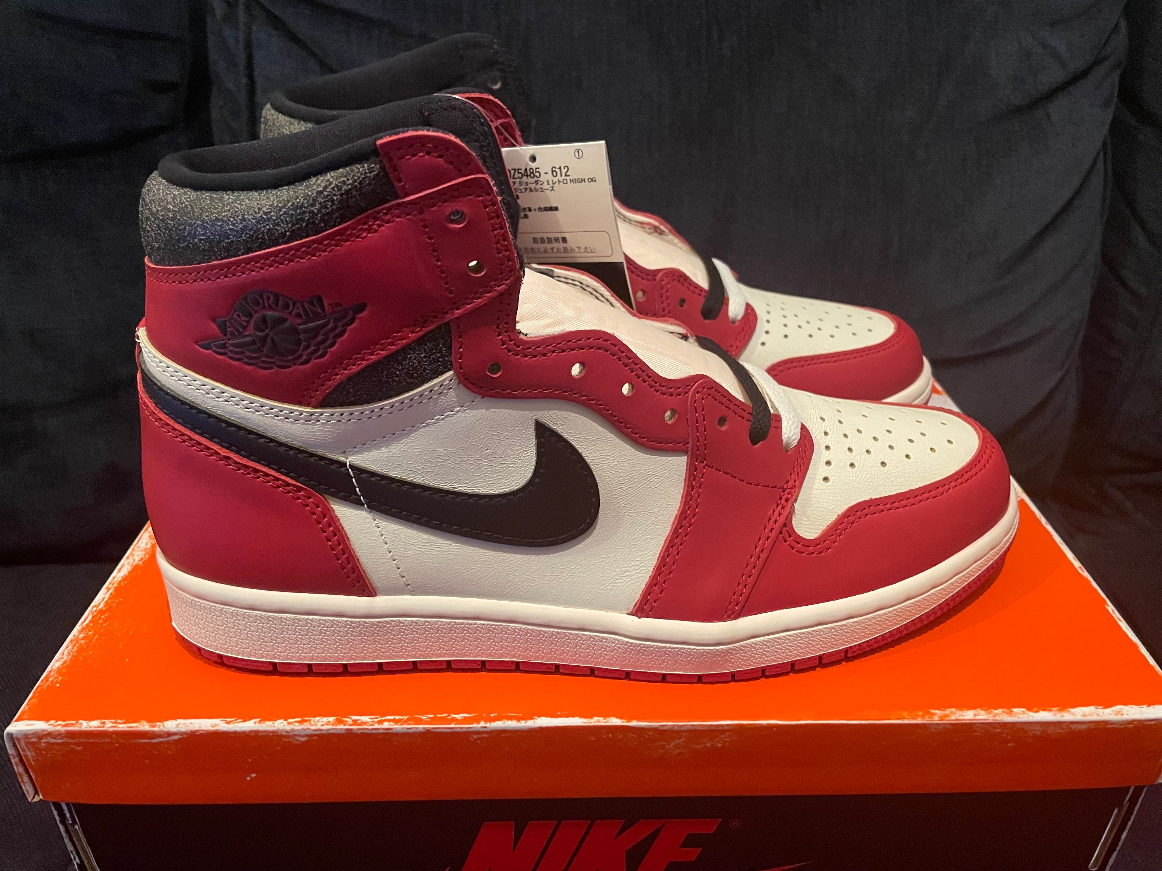 Nike Air Jordan 1 High OG "Lost & Found/Chicago"