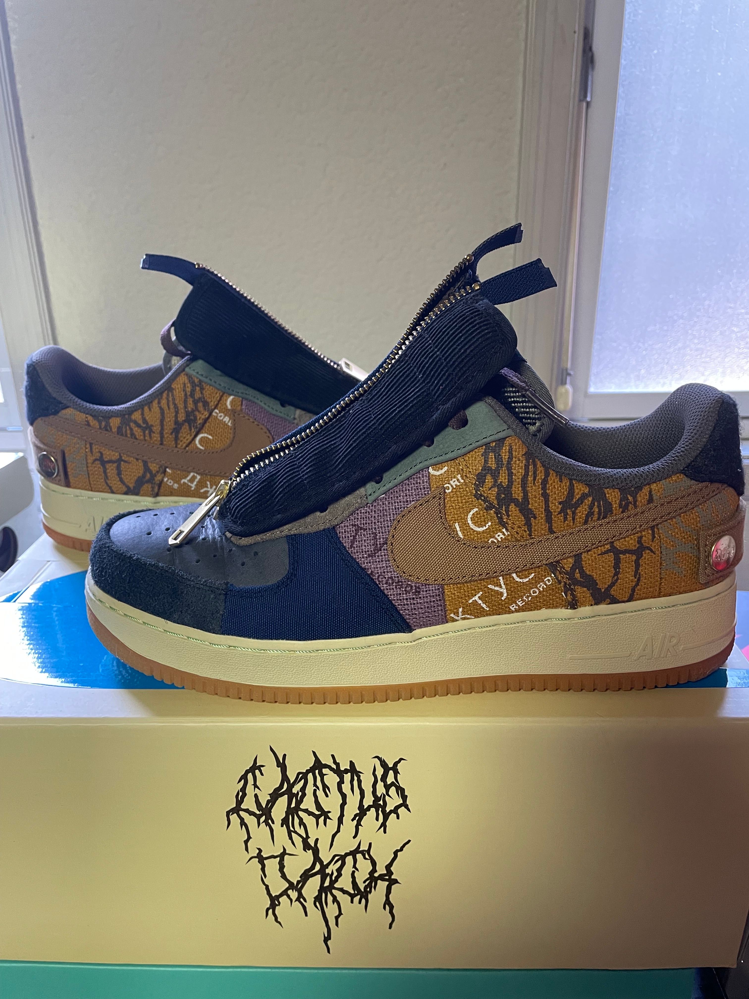 Travis Scott × Nike Air Force 1 Low Cactus Jack "Multi Color"