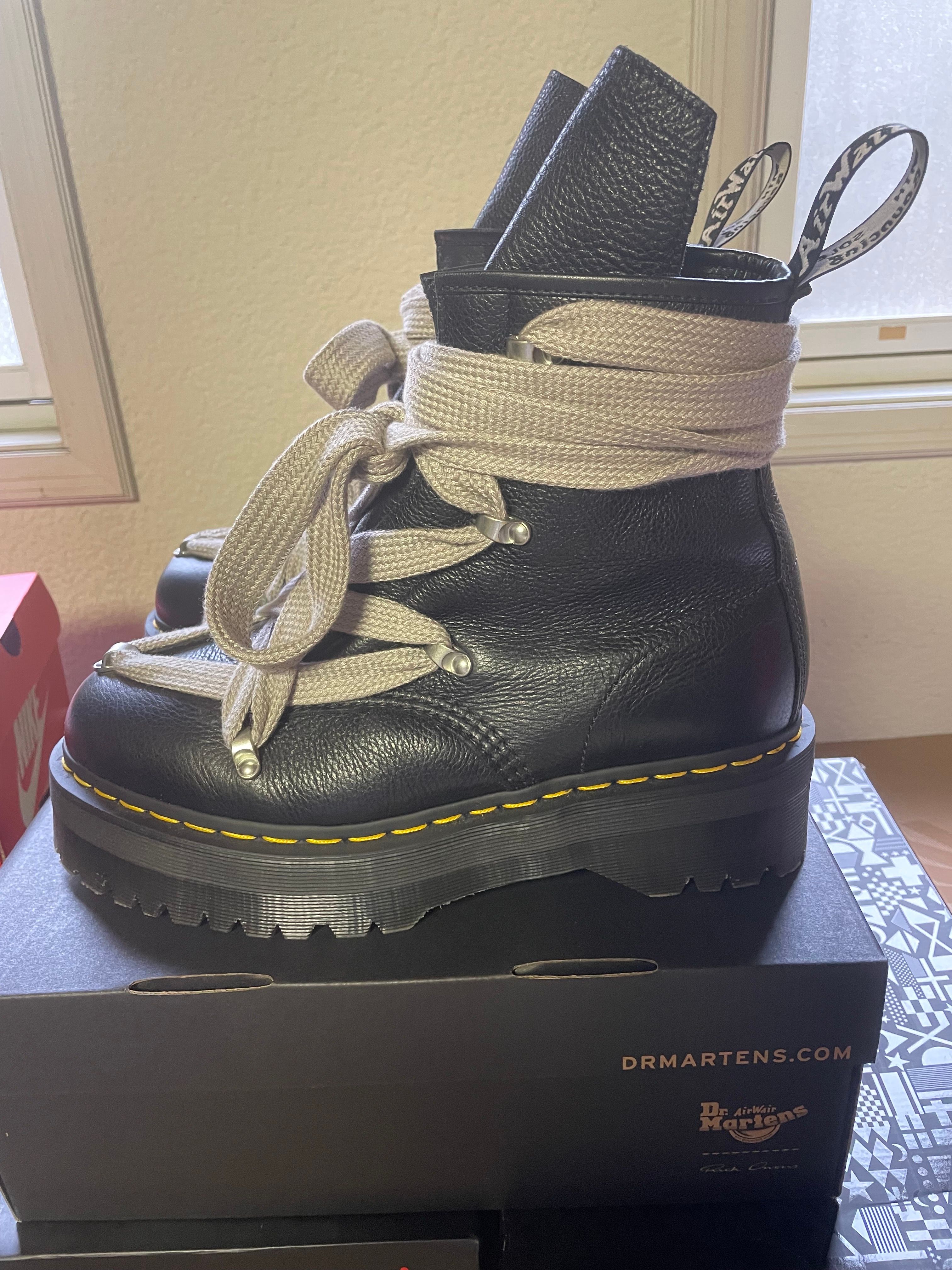 ⭐️極美品⭐️ ドクターマーチン　JARRICK ジャーリック　ダブルソール　レザー Amazon | Dr. Martens Jarrick II, ブラック, 14 Women/14 Men