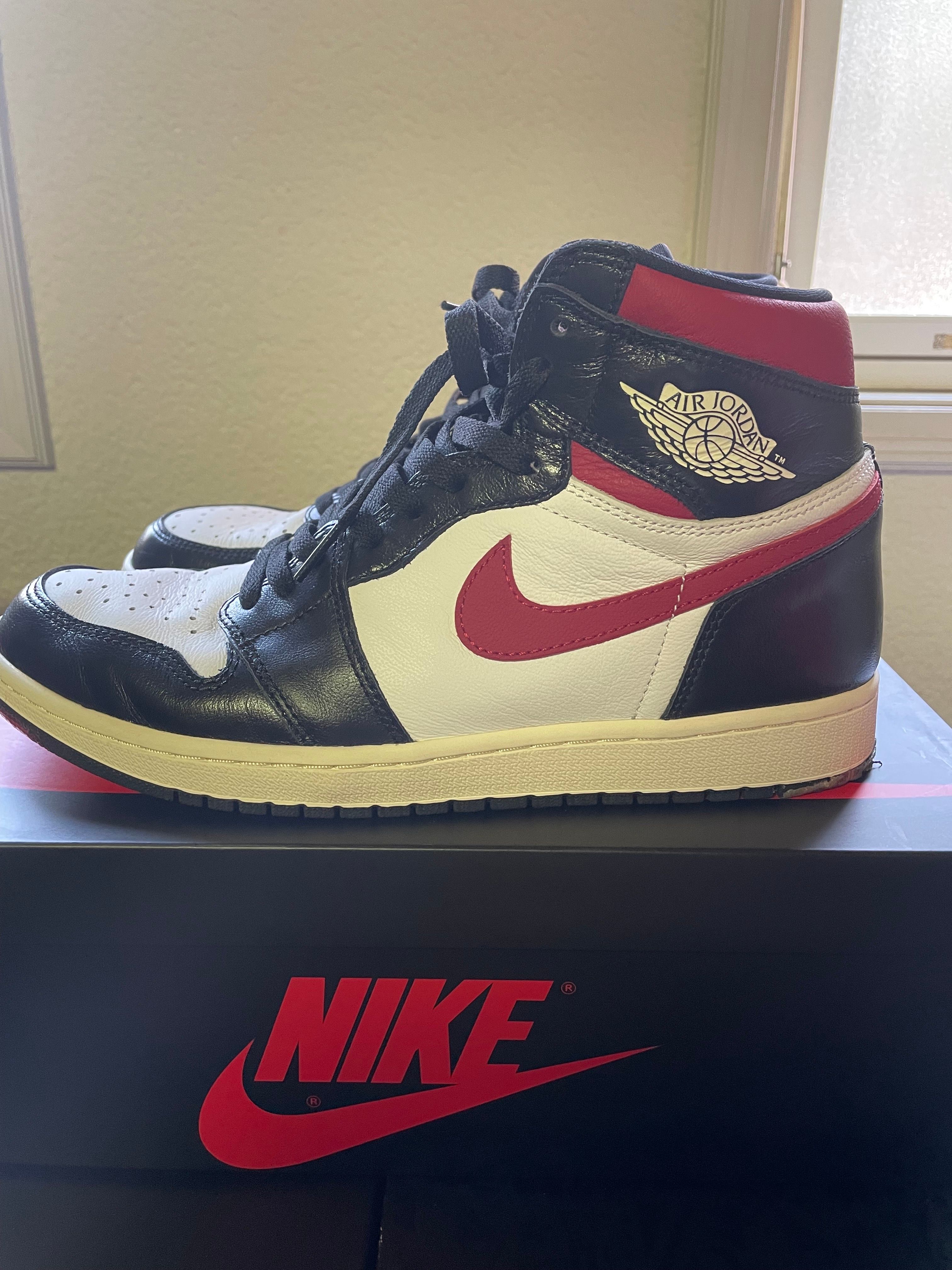 Nike Air Jordan 1 Retro High "Black/White/Sail/Gym Red"    