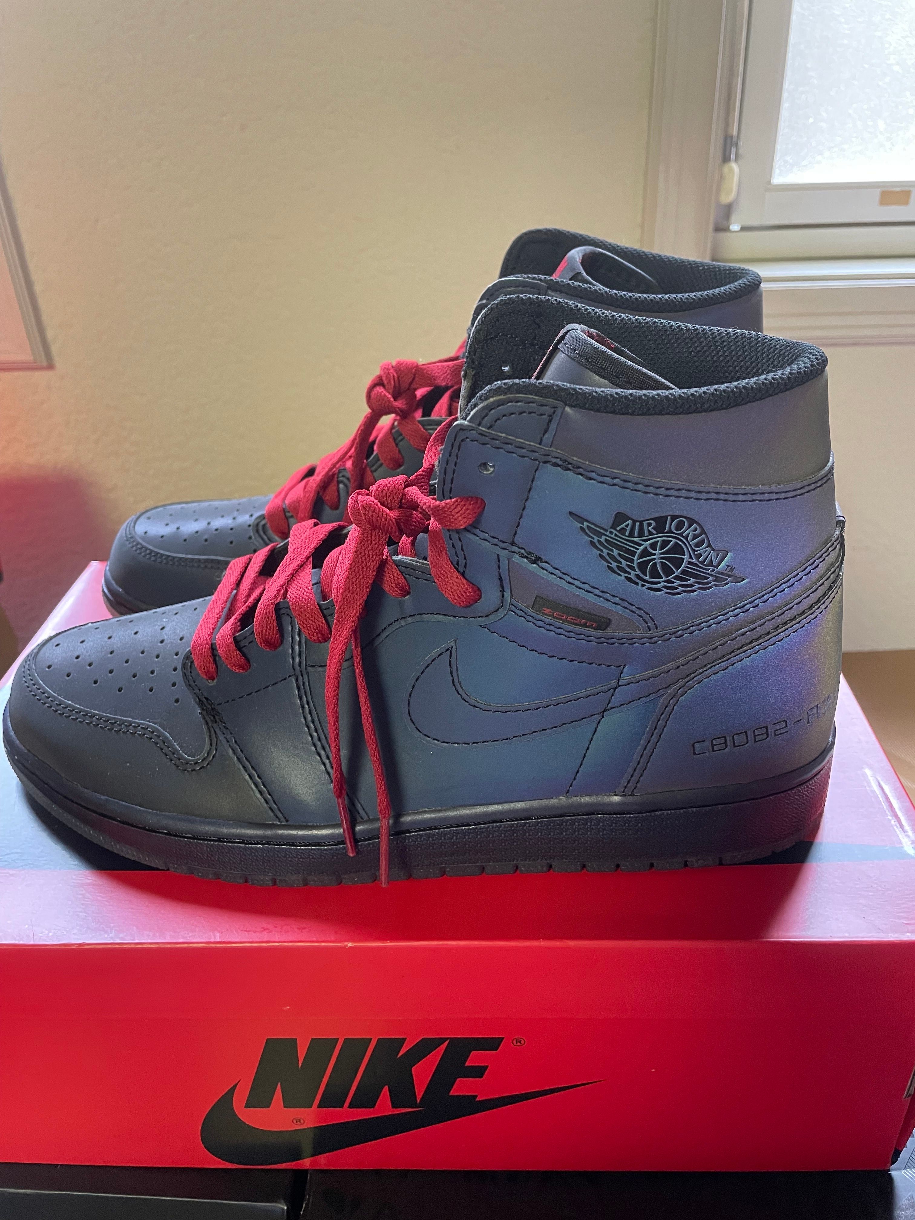 Nike Air Jordan 1 High Zoom Fearless "Multi Color/Varsity Red/Black"