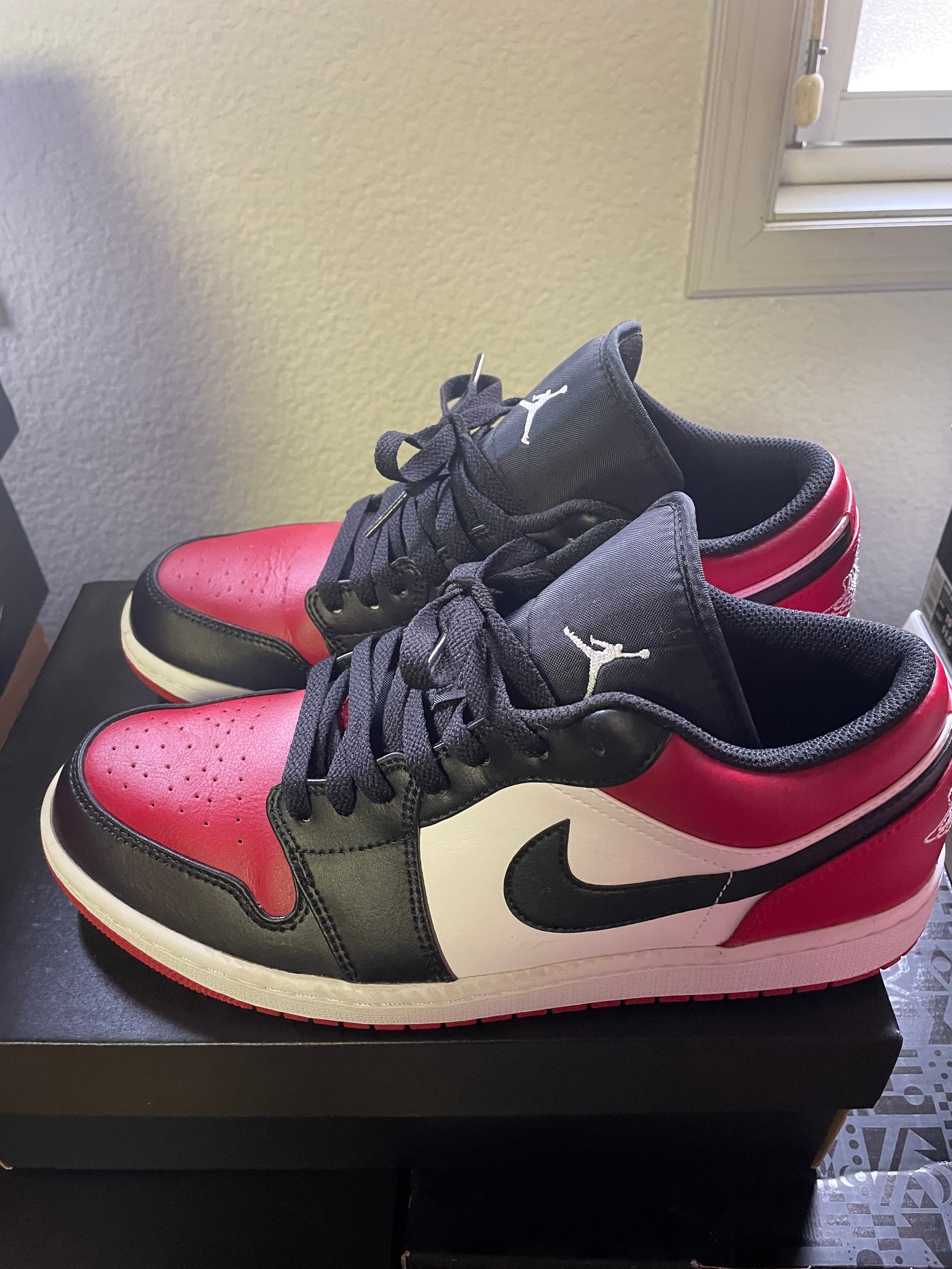 Nike Air Jordan 1 Low "Bred Toe"