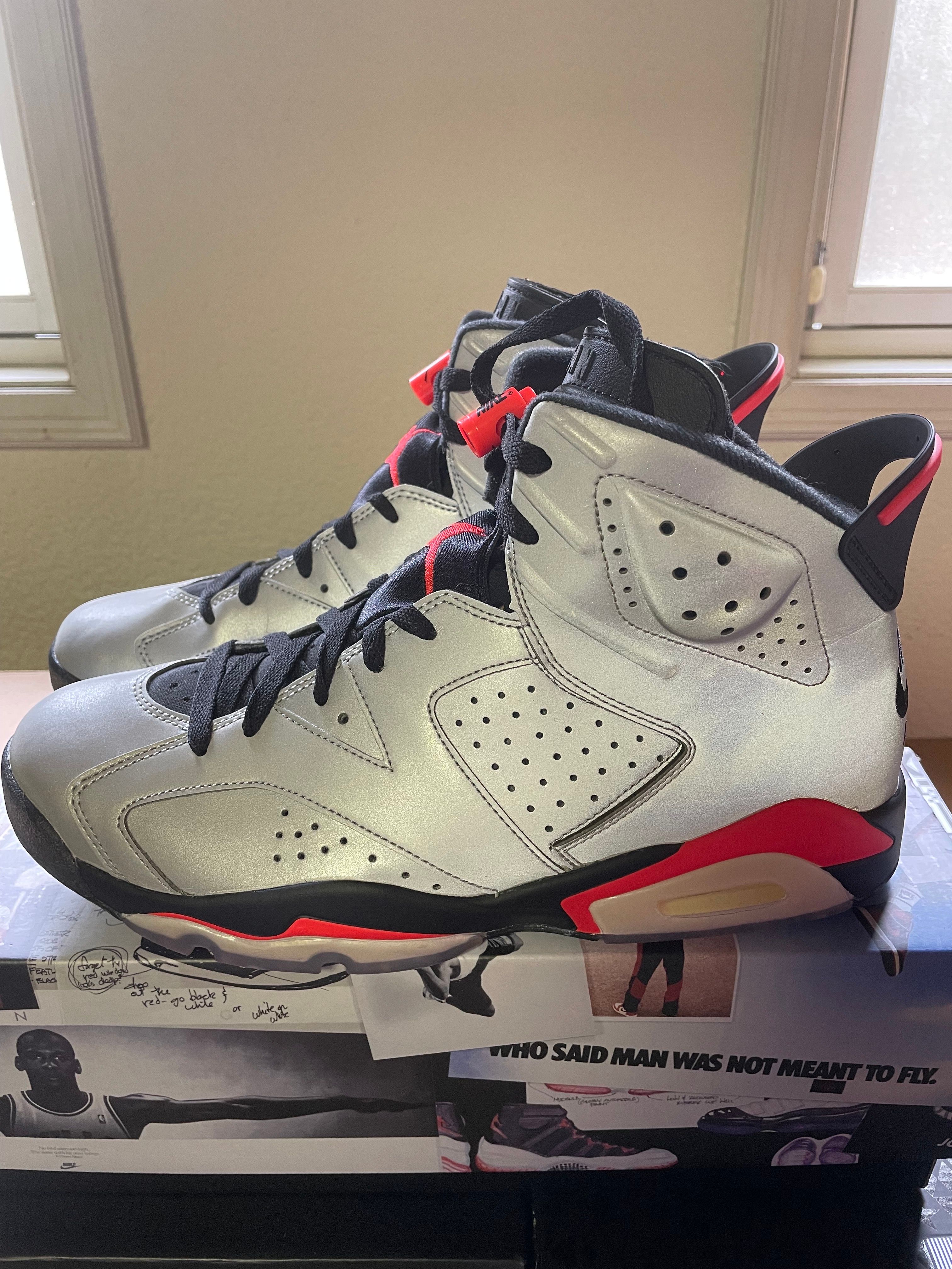 Nike Air Jordan 6 Reflective "Infrared"