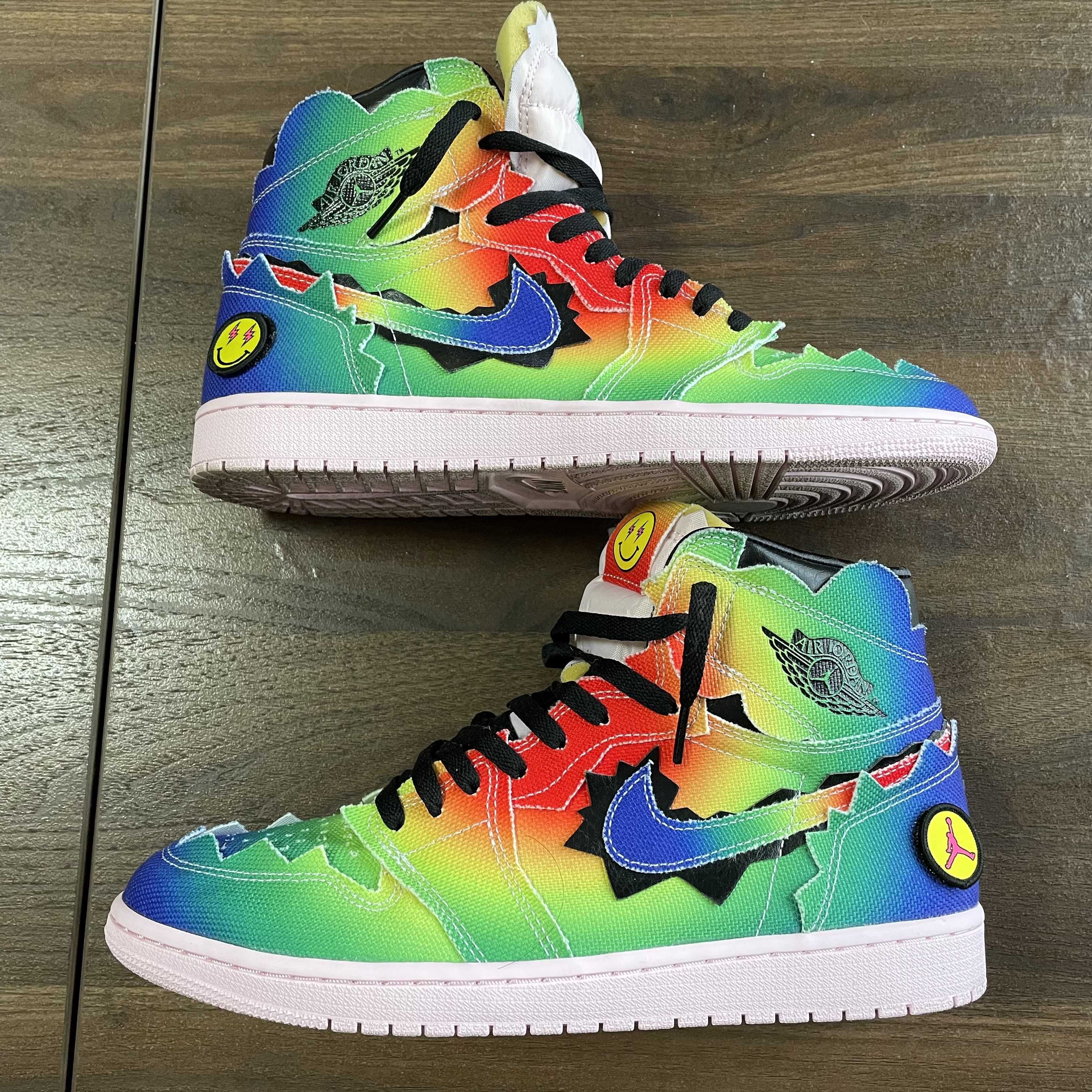 J Balvin × Nike Air Jordan 1 High OG "Rainbow"