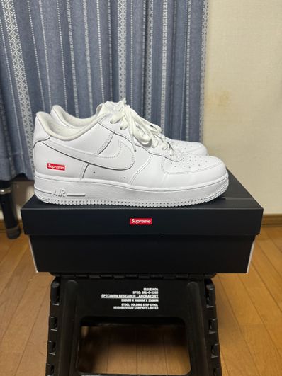 Supreme × Nike Air Force 1 Low "White"