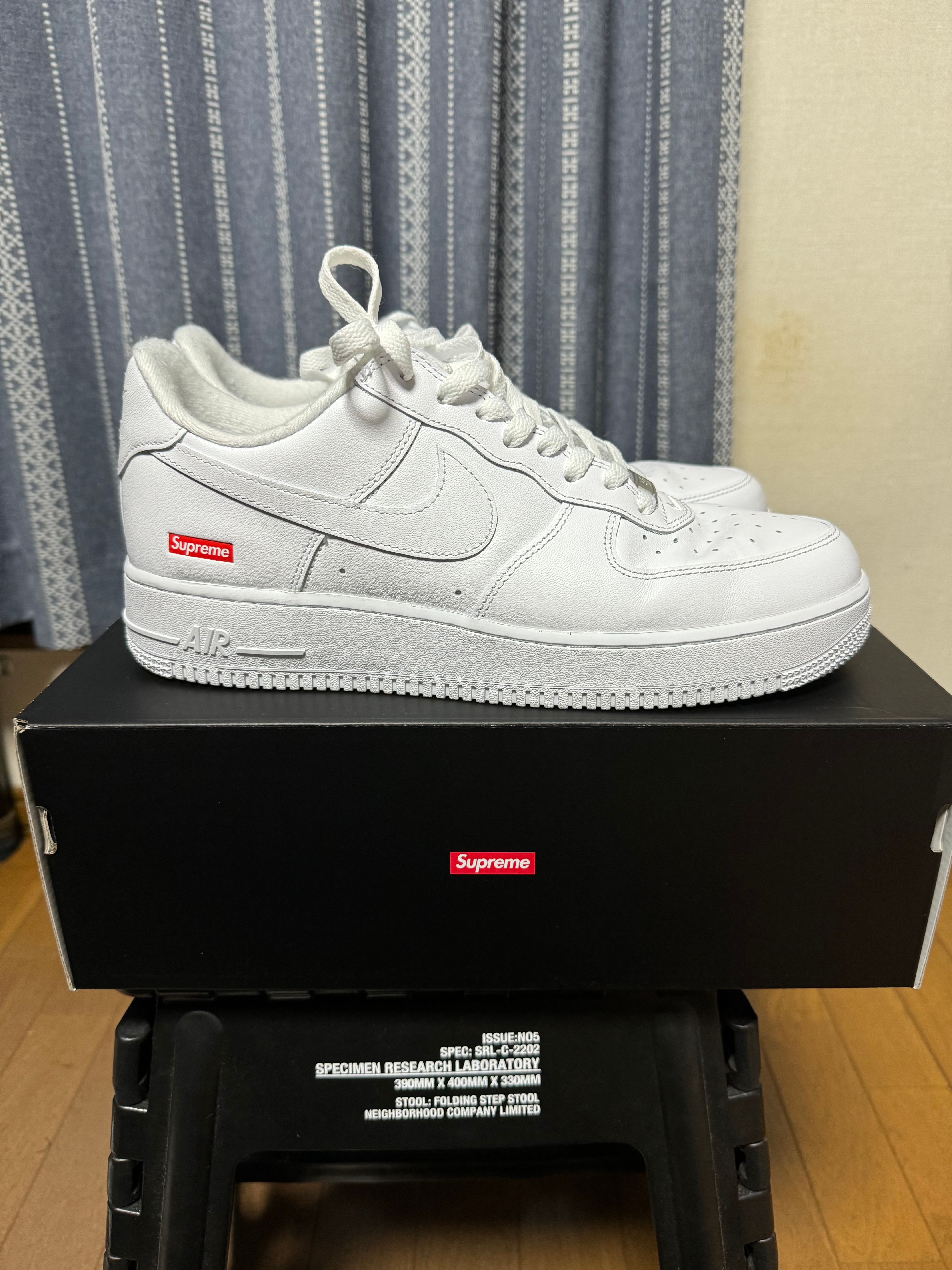 Supreme × Nike Air Force 1 Low "White"