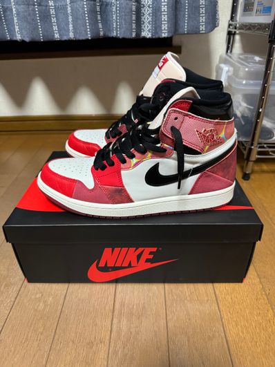 Spider-Man × Nike Air Jordan 1 Retro High OG SP "Spider-Man: Across the Spider-Verse/University Red"