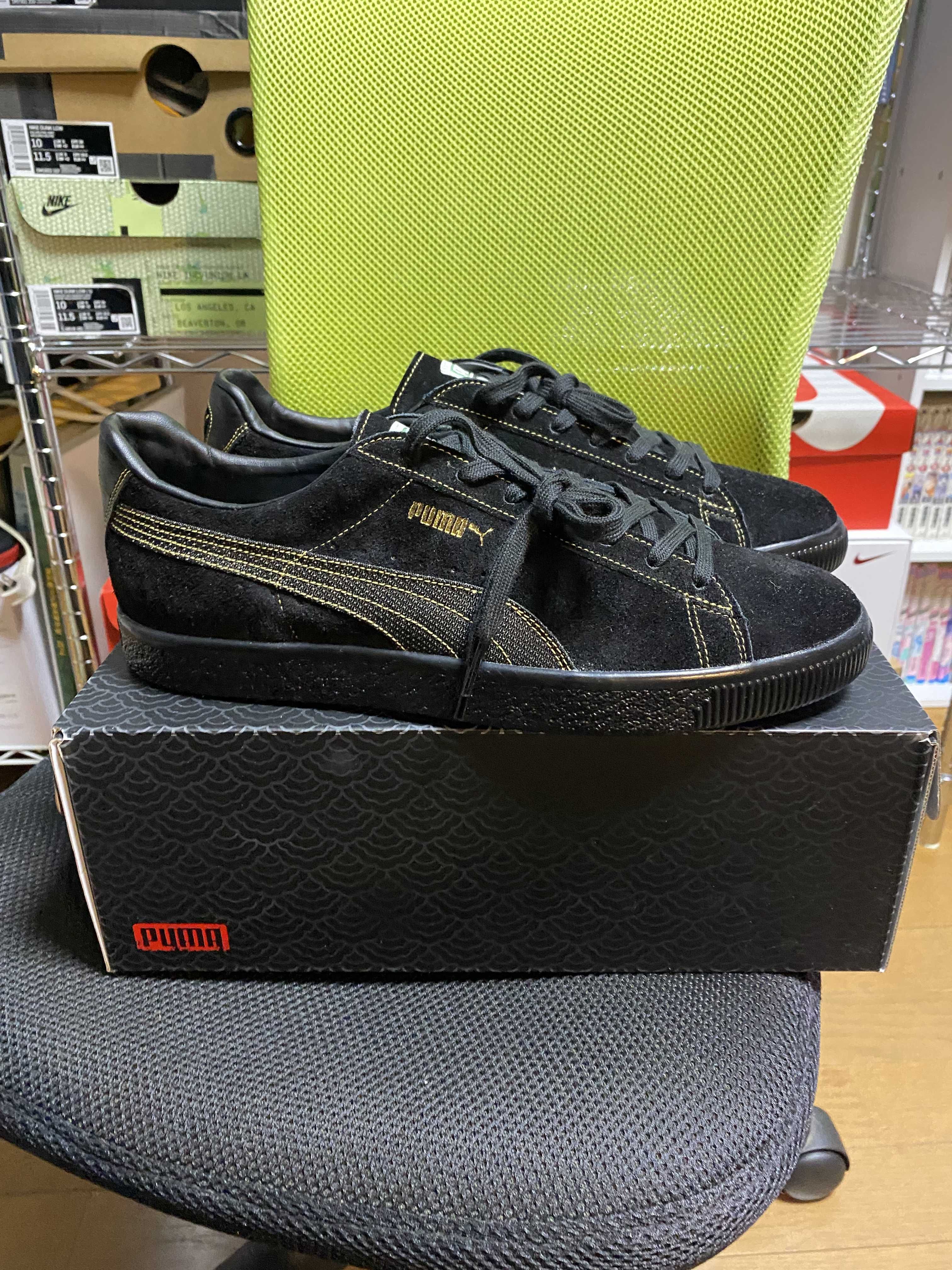 atmos × DUSTYCHAMP × QDS × Puma Suede MIJ "Black"