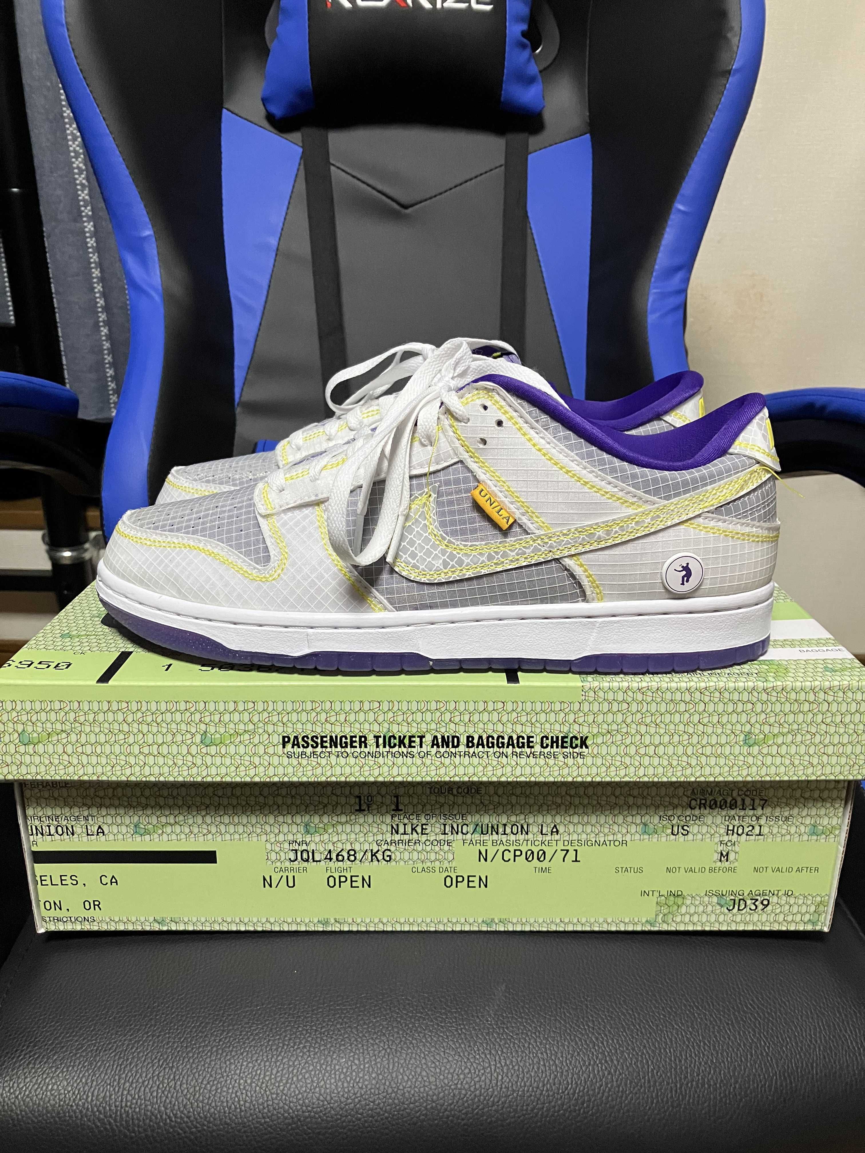 UNION × Nike Dunk Low "Court Purple"