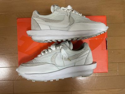 sacai × Nike LDV Waffle "Triple White"