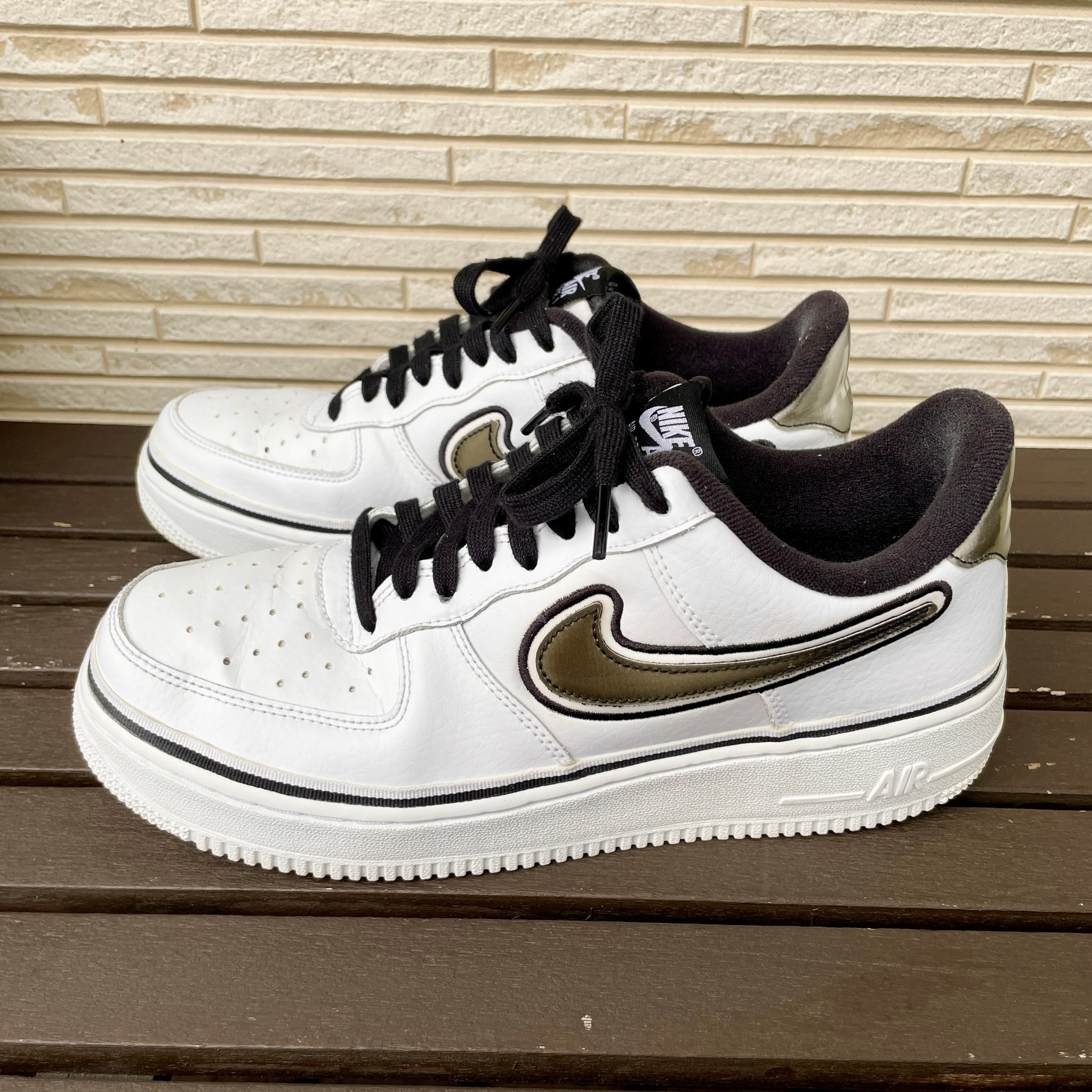 NBA × Nike Air Force 1 Low Sport "White/Black"