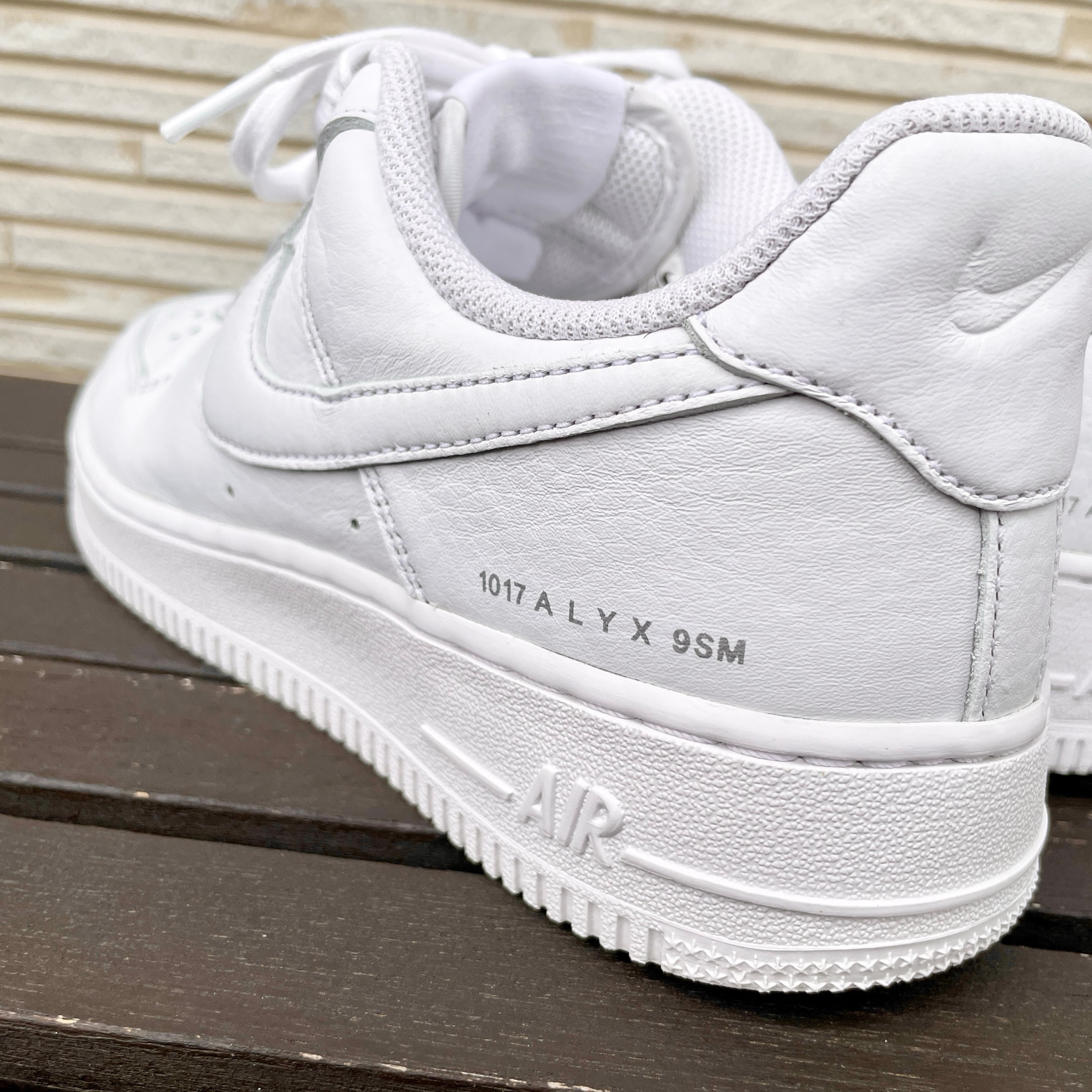 1017 ALYX 9SM × Nike Air Force 1 Low "White"