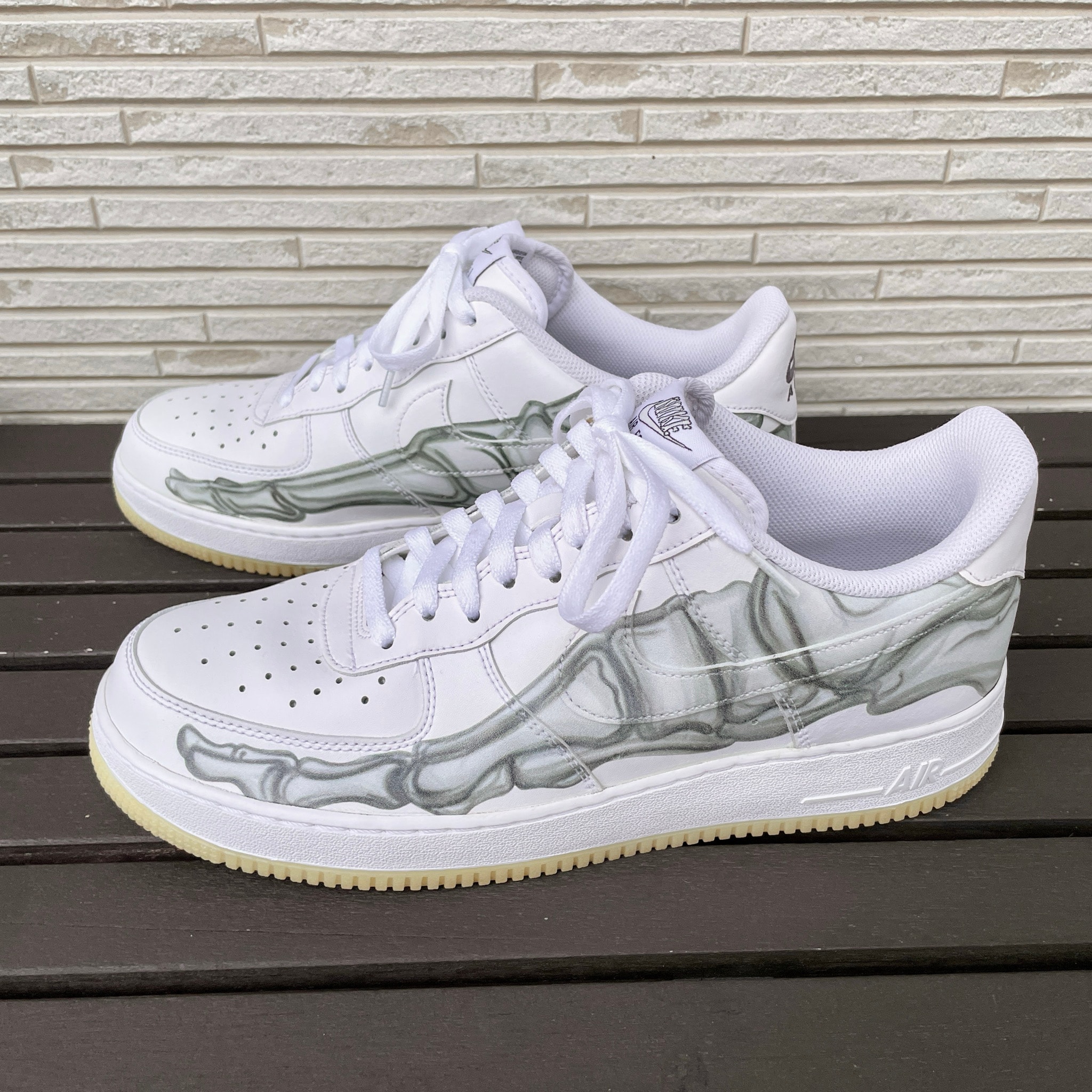 Nike Air Force 1 Low "White Skeleton"