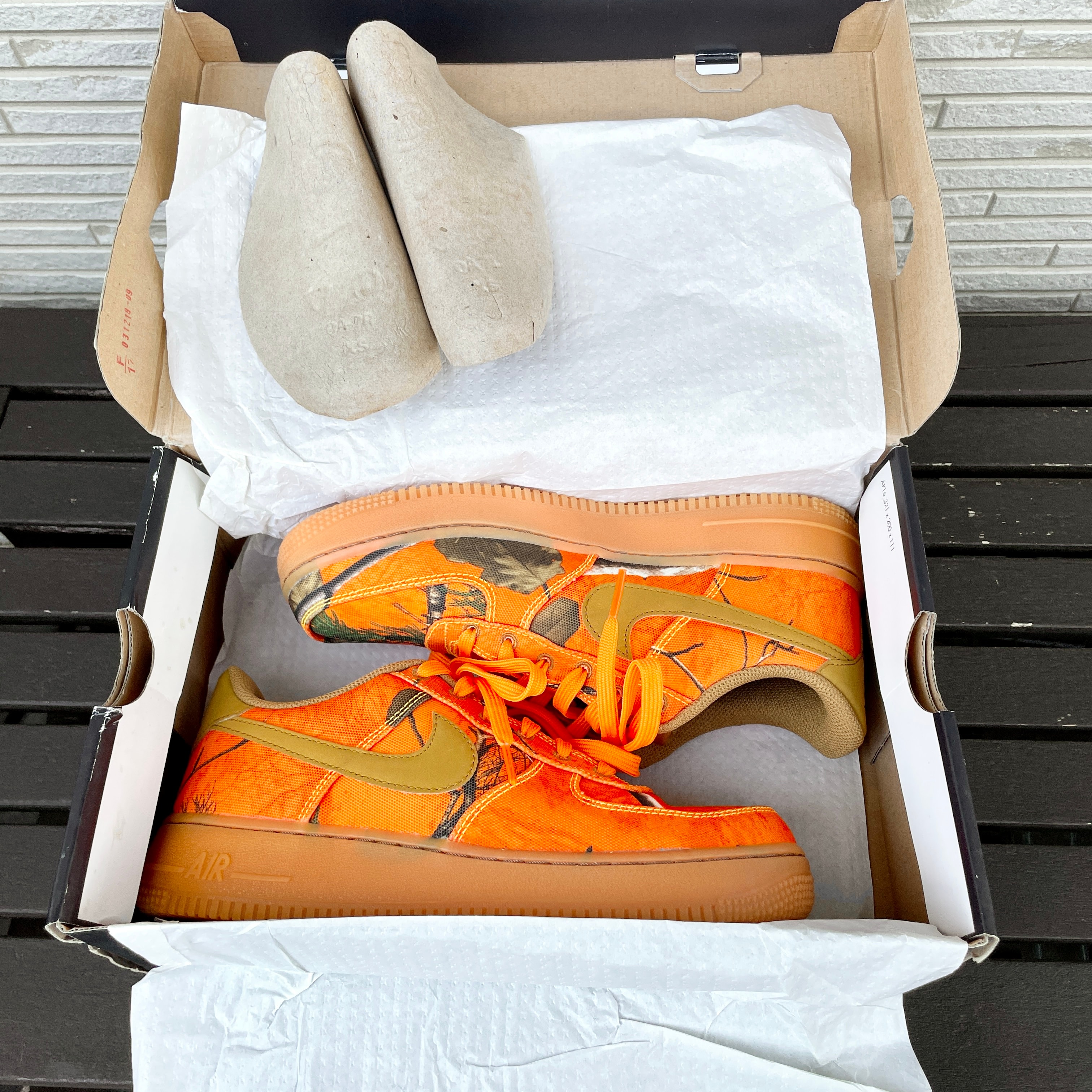 Nike Air Force 1 Low "Realtree/Orange"