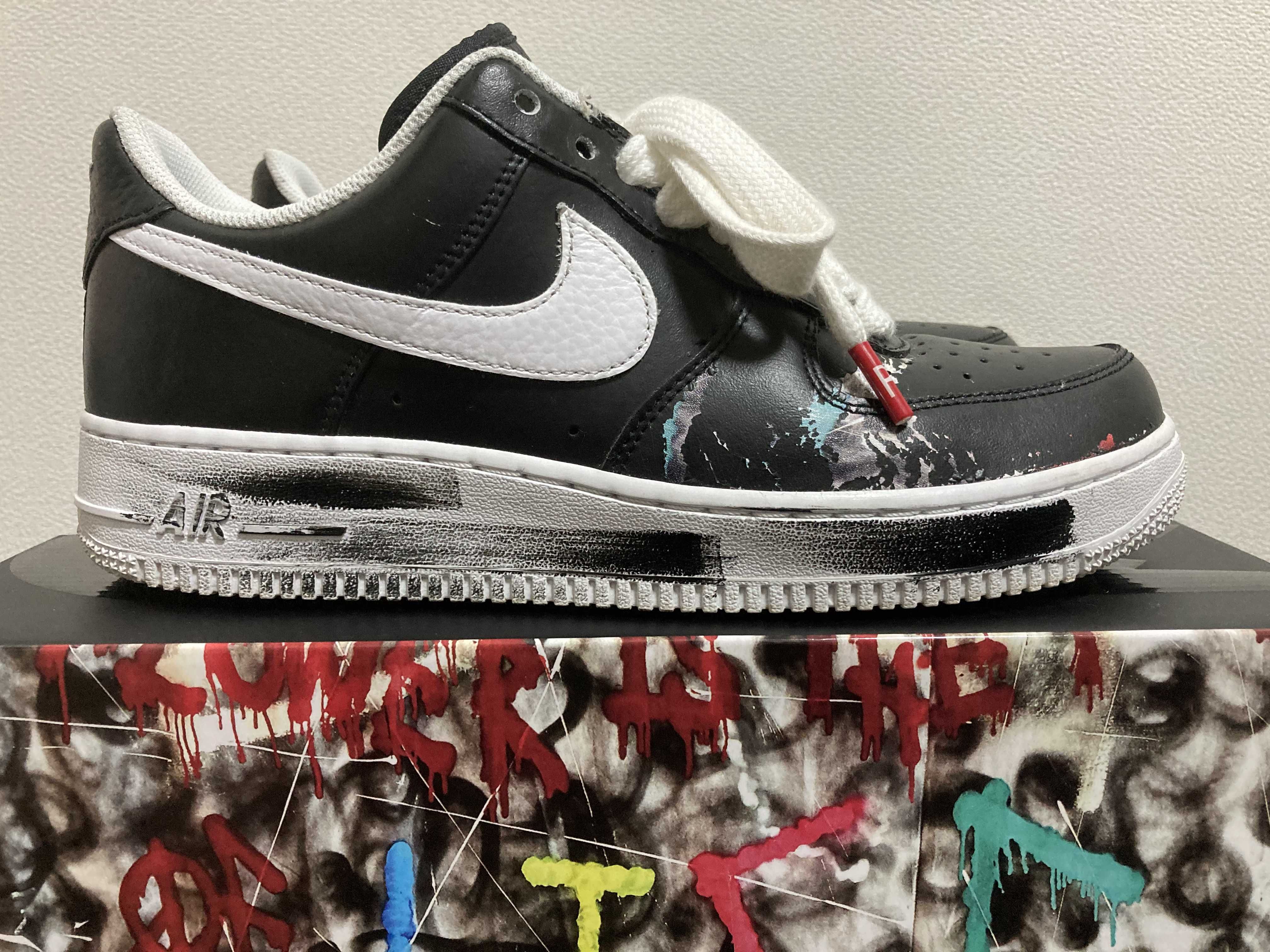 PEACEMINUSONE × Nike Air Force 1 Low Para Noise "Black" / G-DRAGON
