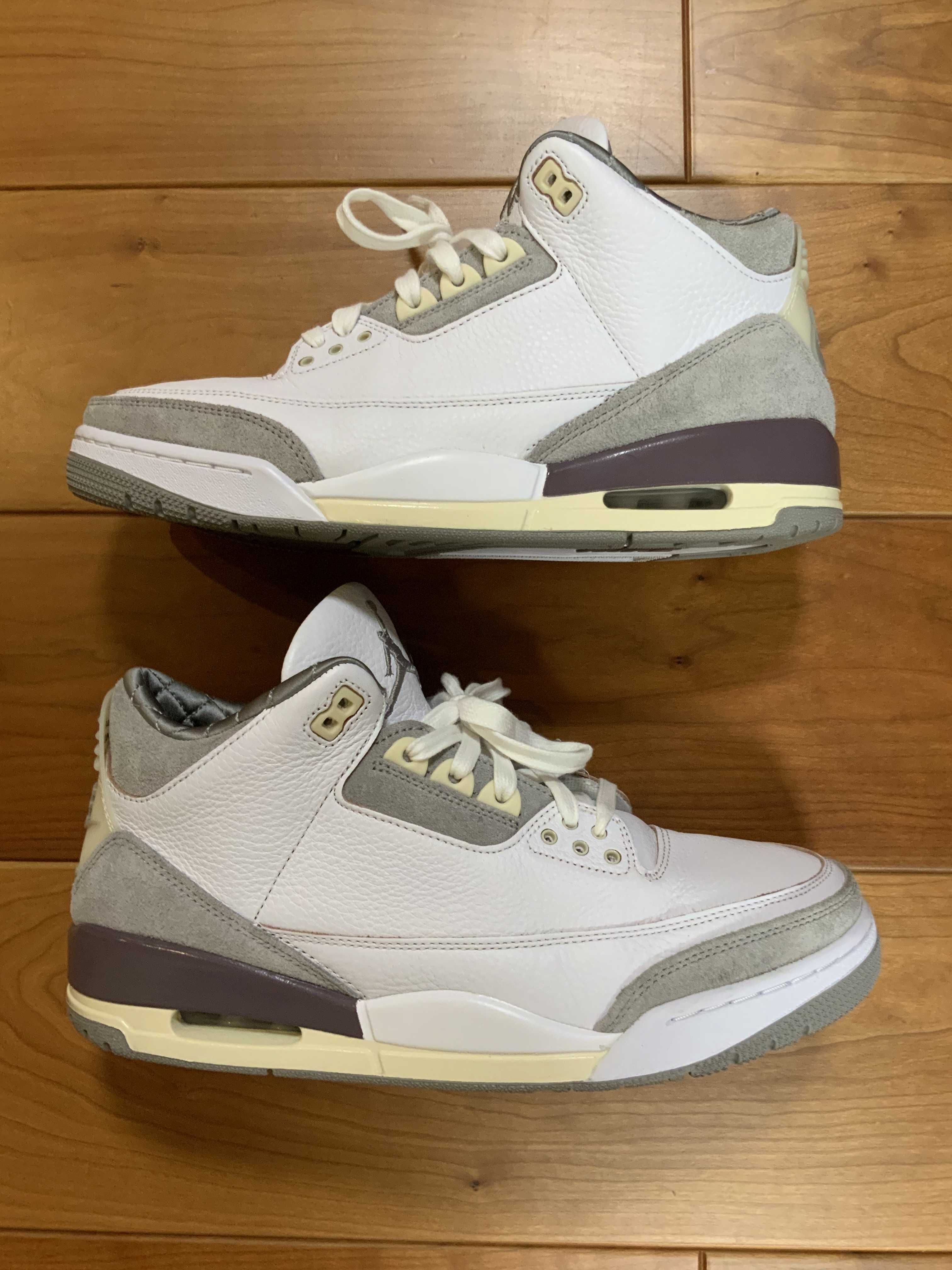 A Ma Maniere × Nike Women's Air Jordan 3 Retro SP "White/Medium Grey Violet Ore"