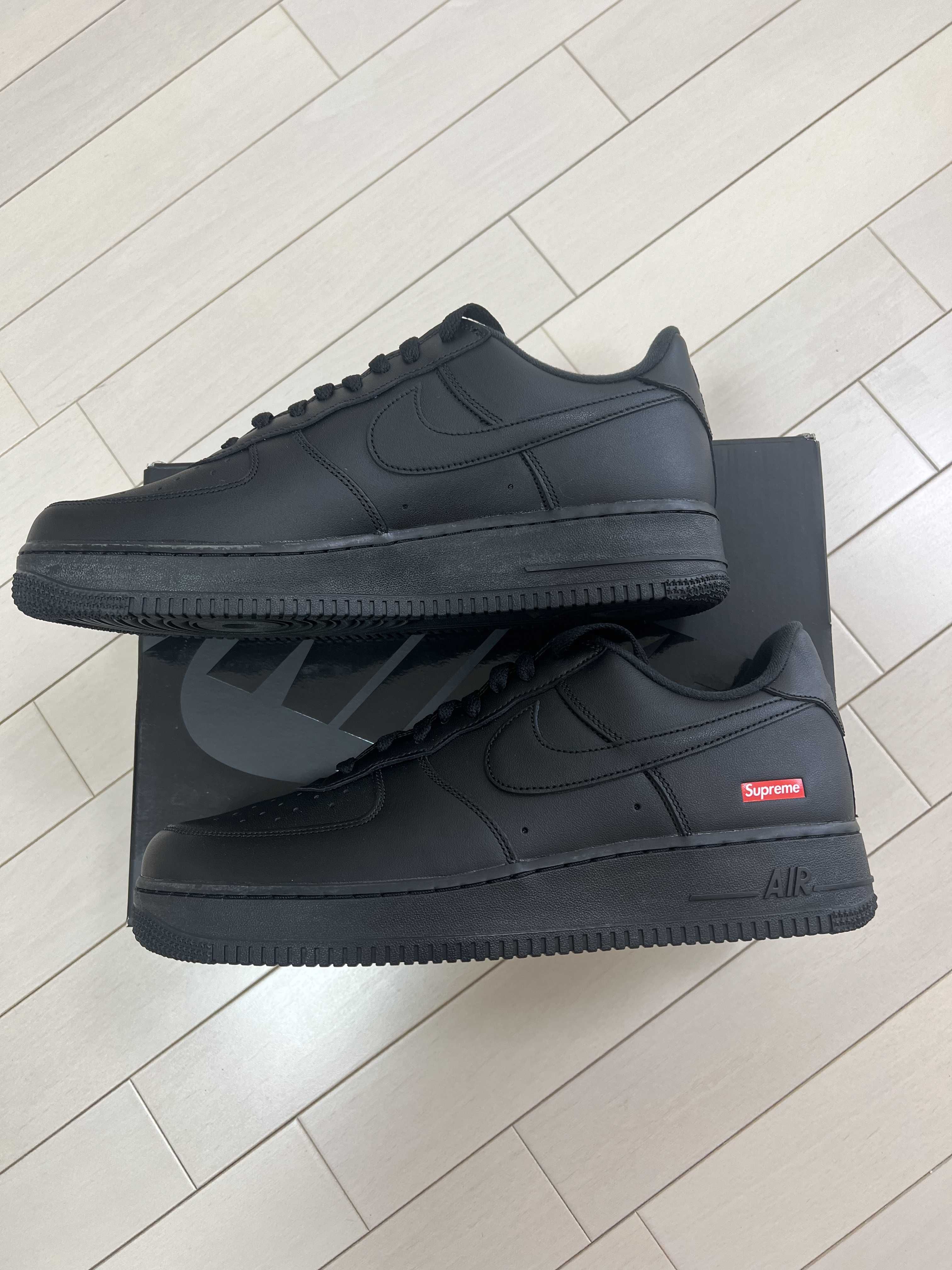 Supreme × Nike Air Force 1 Low "Black"