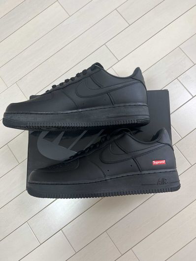 Supreme × Nike Air Force 1 Low "Black"