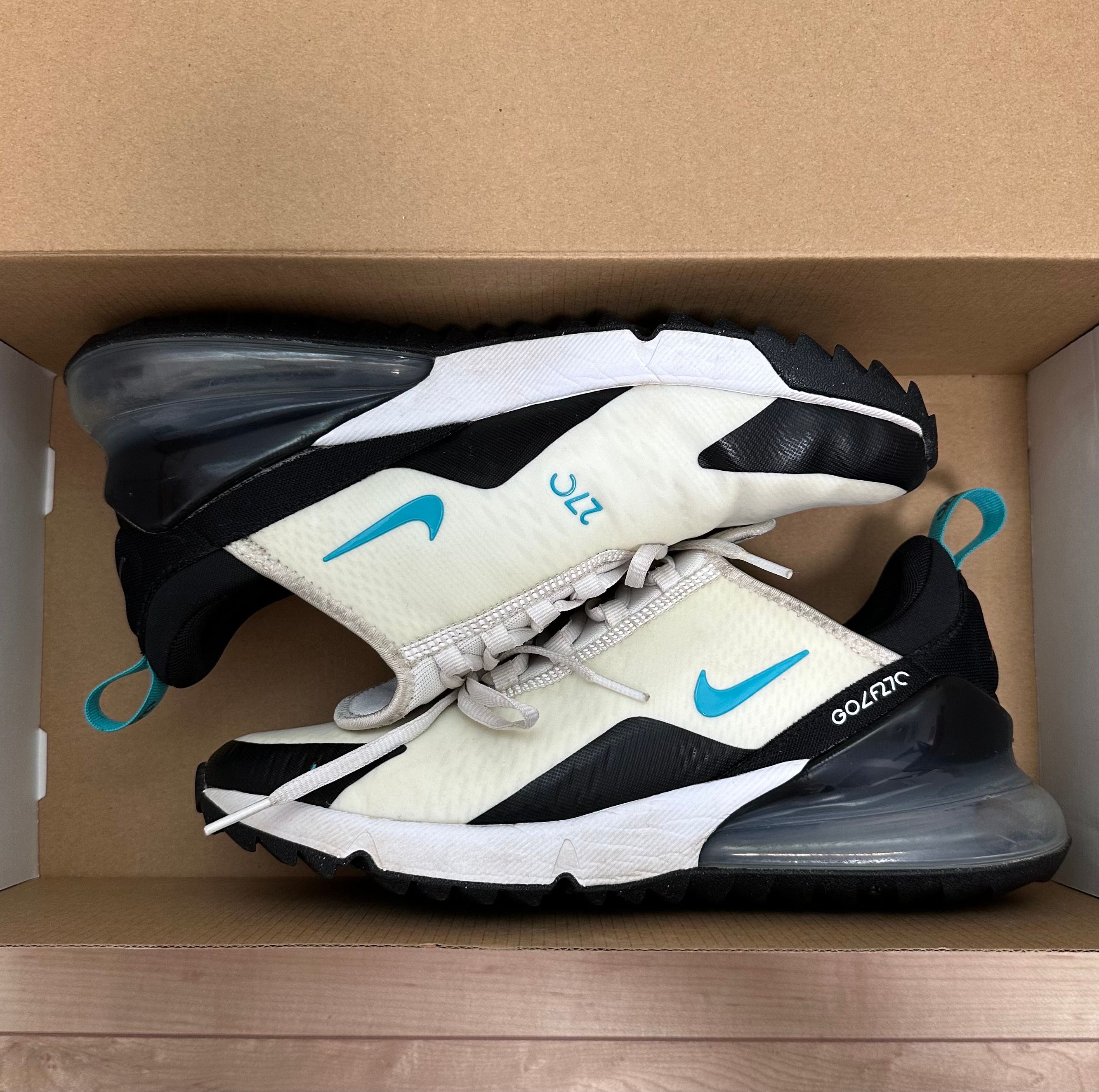 Nike Air Max 270 Golf "White/Dusty Cactus"
