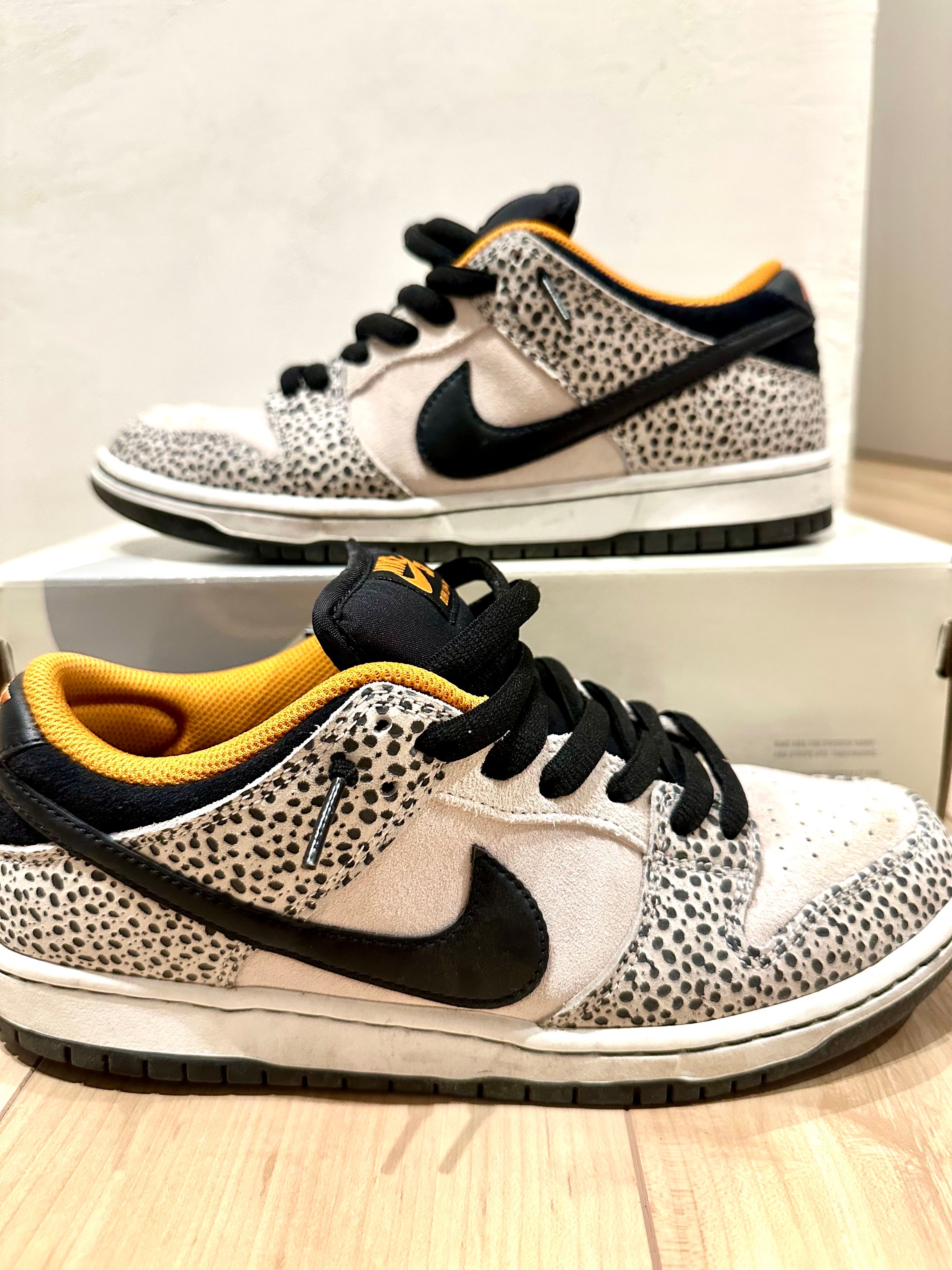 Nike SB Dunk Low Pro Electric Safari "Phantom and Black"