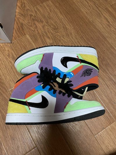 Nike Women's Air Jordan 1 Mid "Multi Color"
