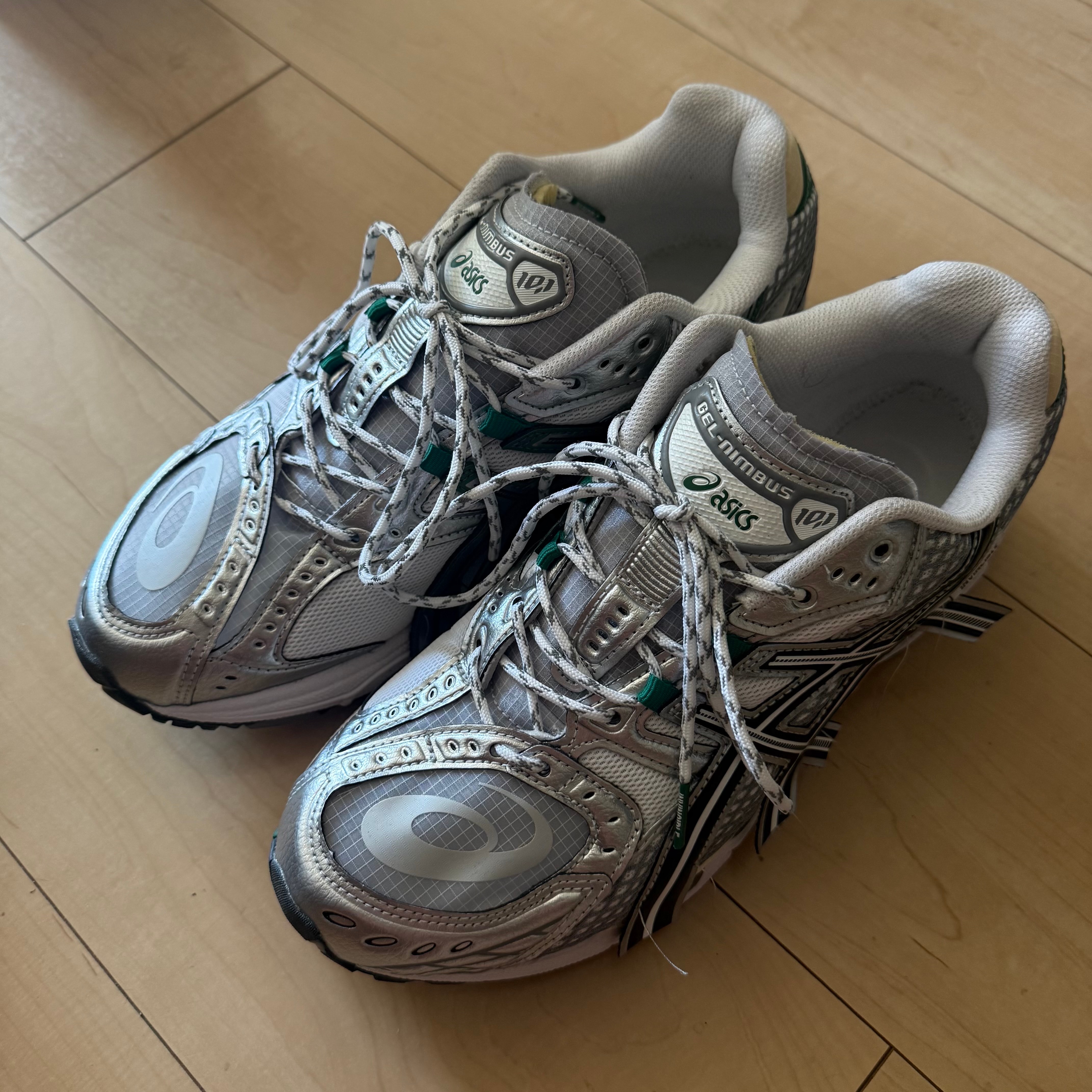 INVINCIBLE × Asics Gel-Nimbus 10.1 "HTTP 404 Green"