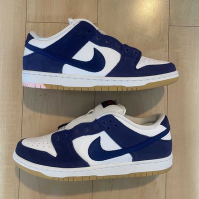 Nike SB Dunk Low "Los Angeles Dodgers/Deep Royal Blue"