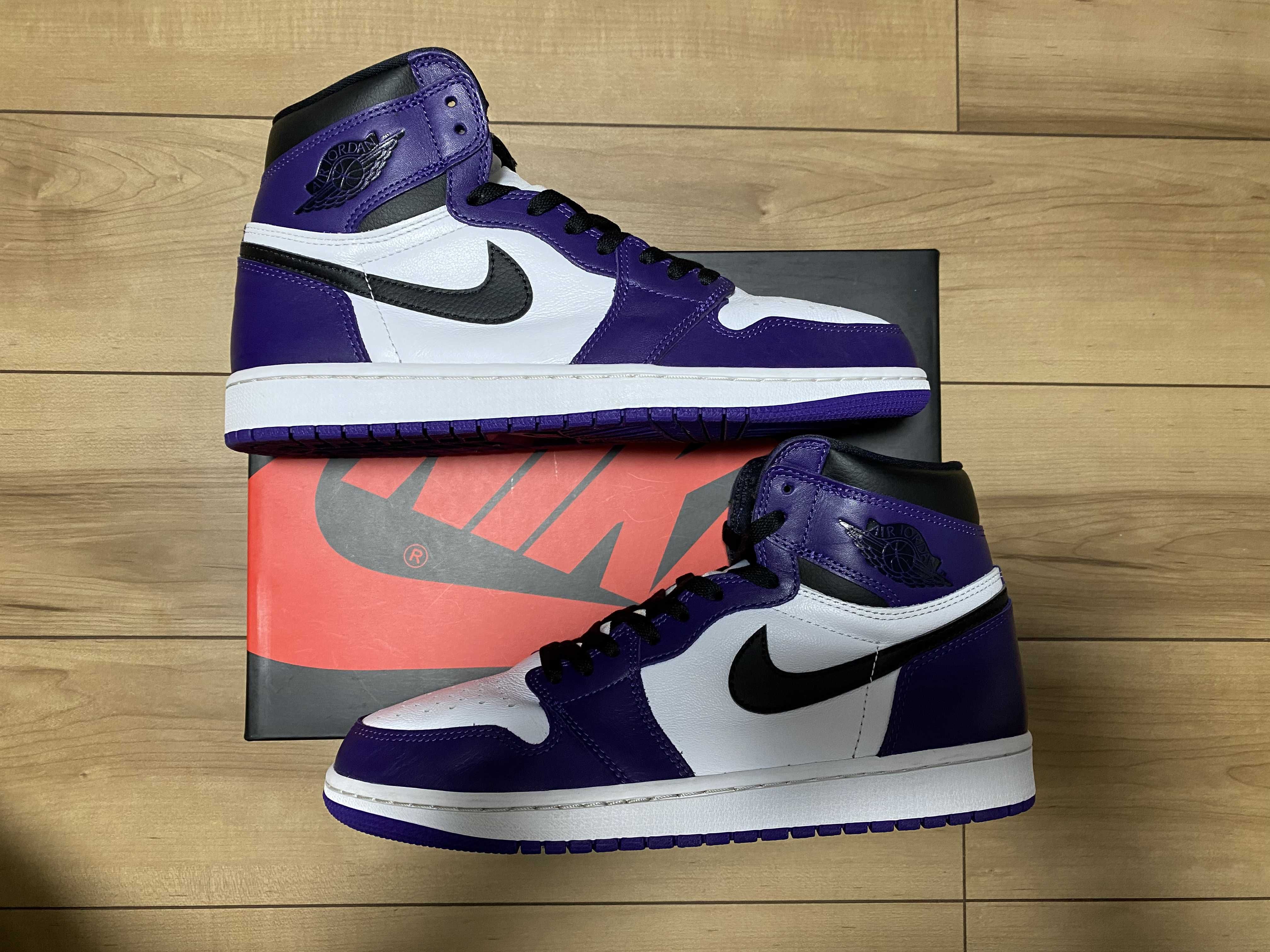 Nike Air Jordan 1 Retro High OG "Court Purple White/Black" (2020)