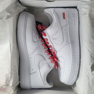 Supreme × Nike Air Force 1 Low "White"