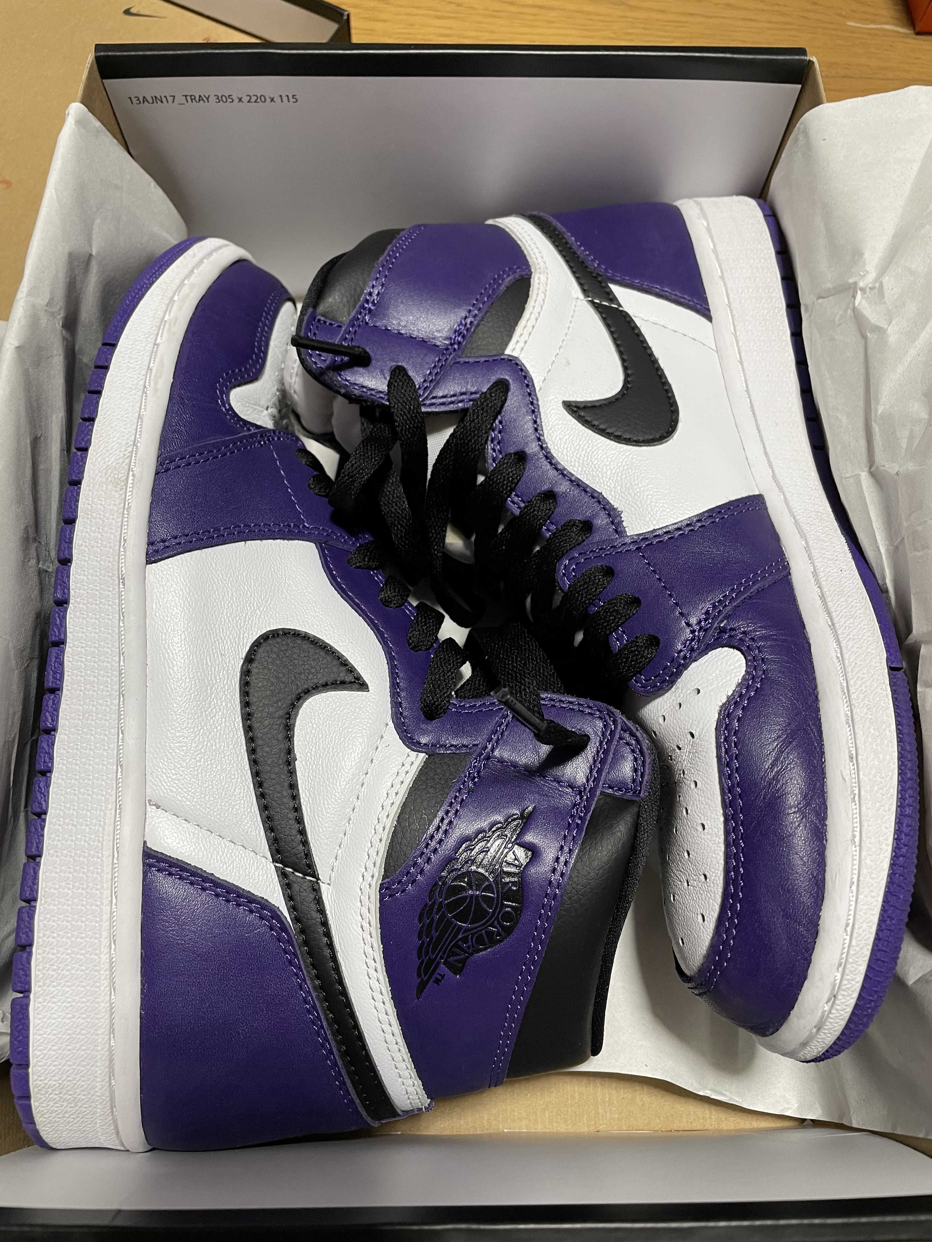 Nike Air Jordan 1 Retro High OG "Court Purple White/Black" (2020)   
