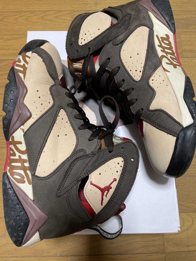 Patta × Nike Air Jordan 7 OG "Brown"