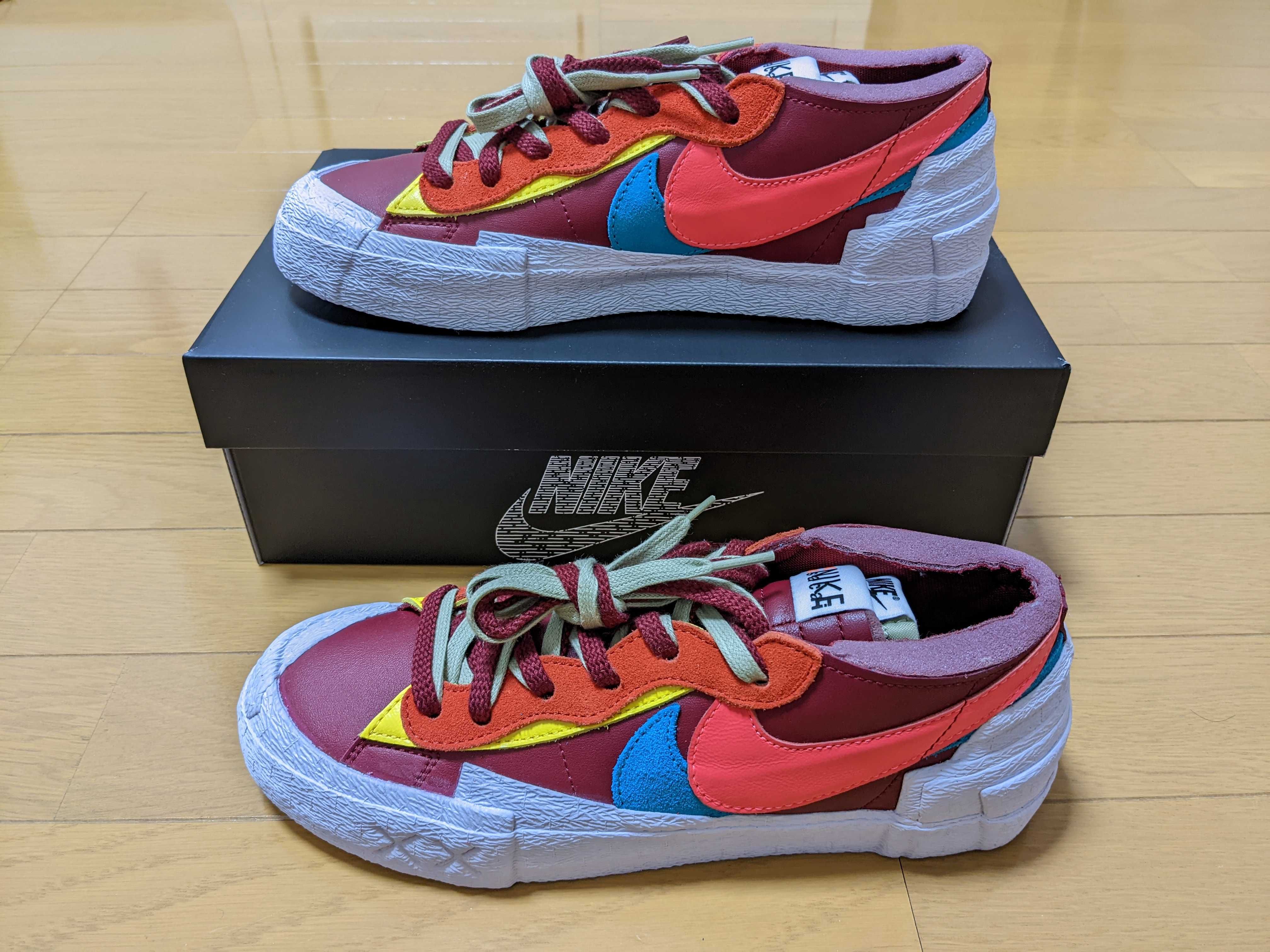 KAWS × sacai × Nike Blazer Low "Team Red"