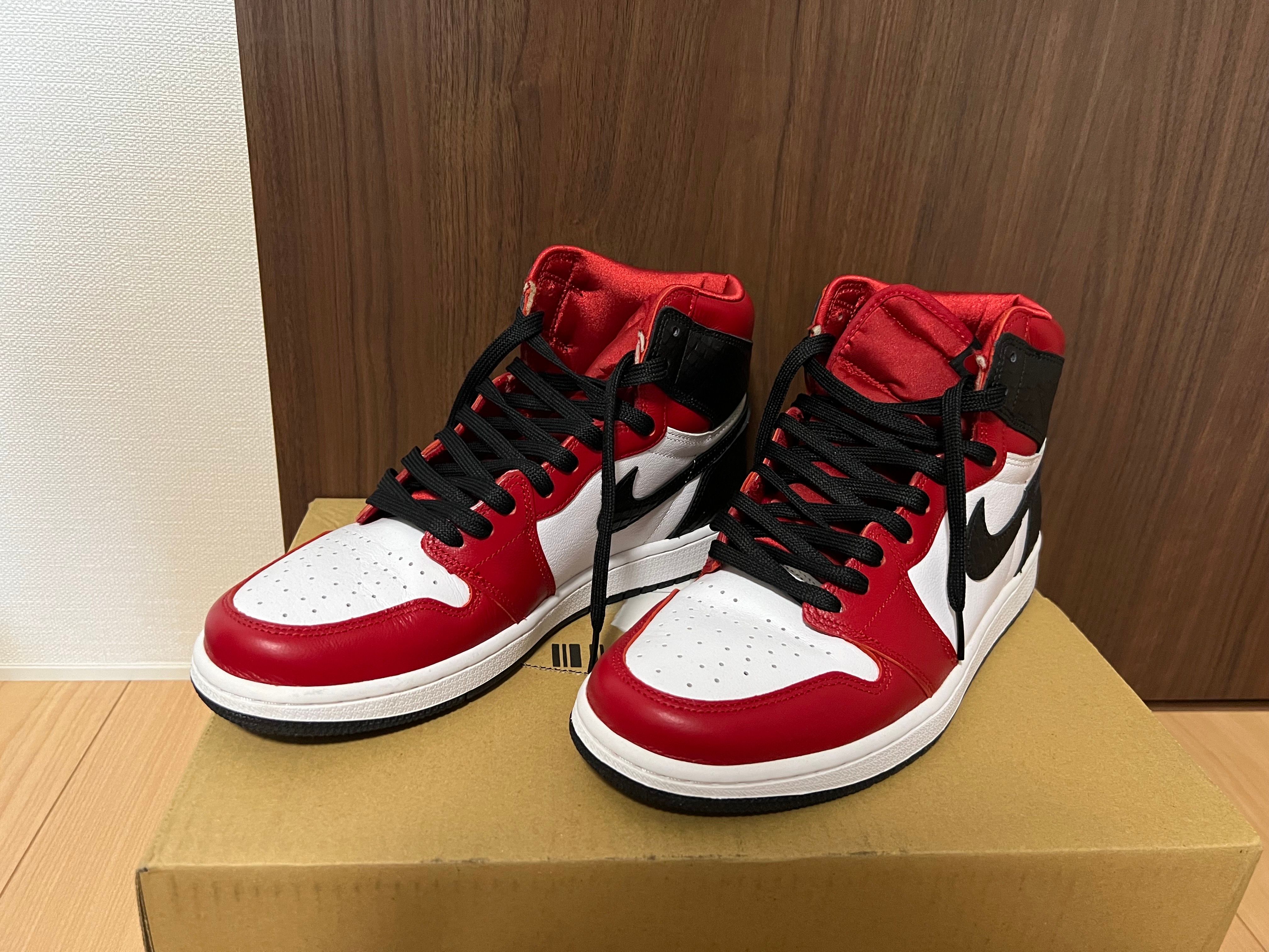Nike Women's Air Jordan 1 High OG "Satin Red"