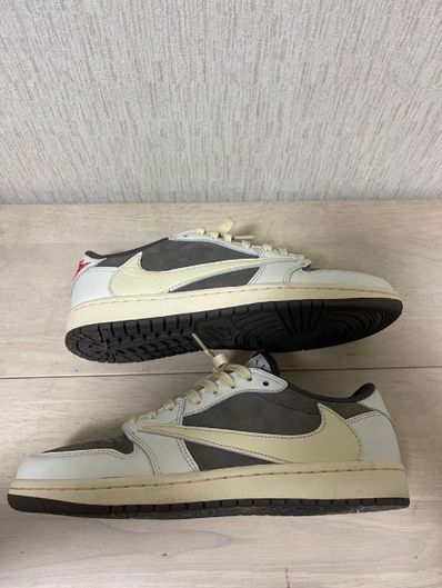 Travis Scott × Nike Air Jordan 1 Low OG SP "Reverse Mocha/Sail and Ridgerock"