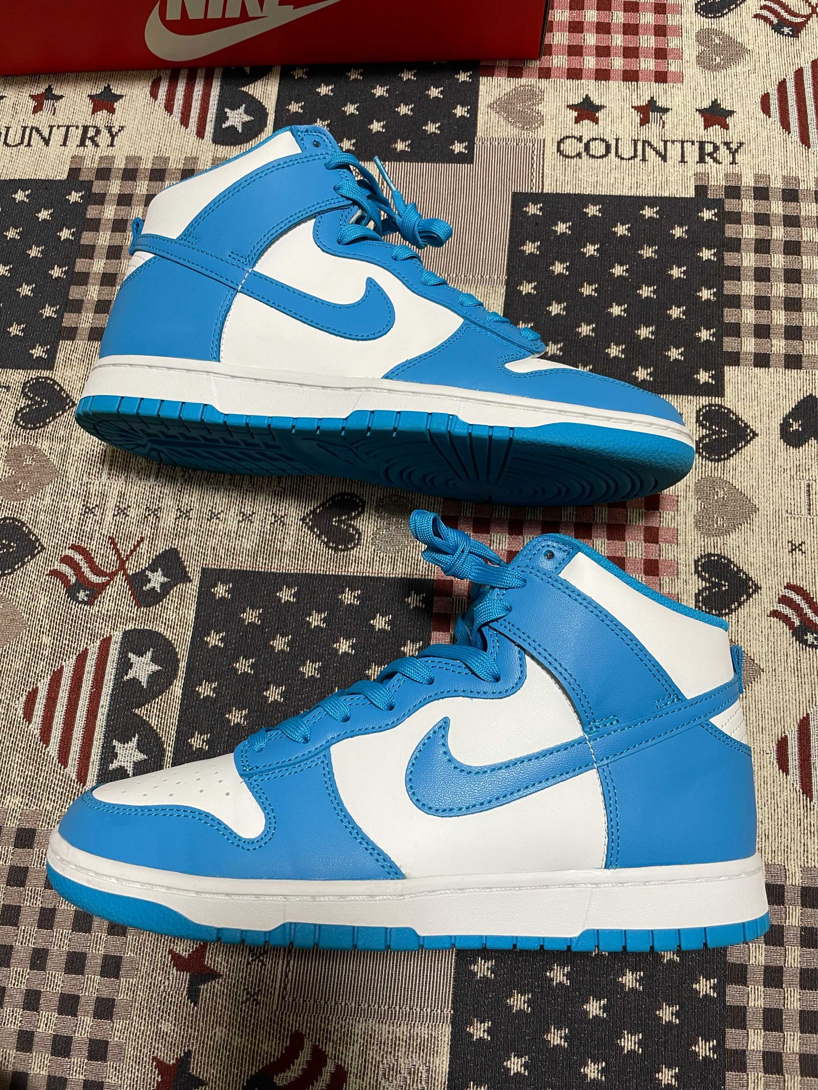 Nike Dunk High "Championship Blue"